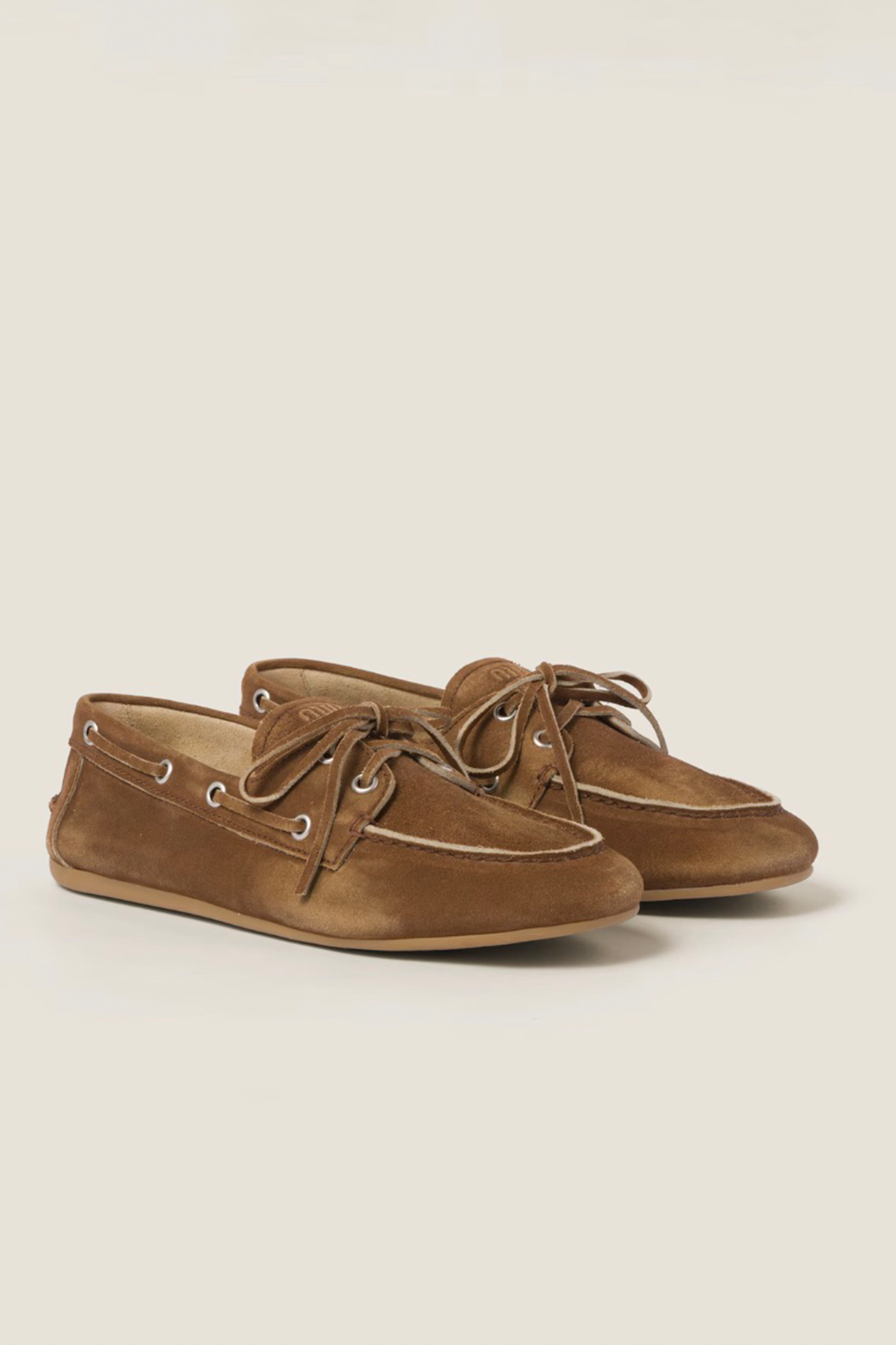 Faded Unlined Suede Loafers