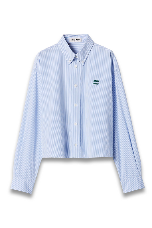 Micro Pinstripe Poplin Shirt