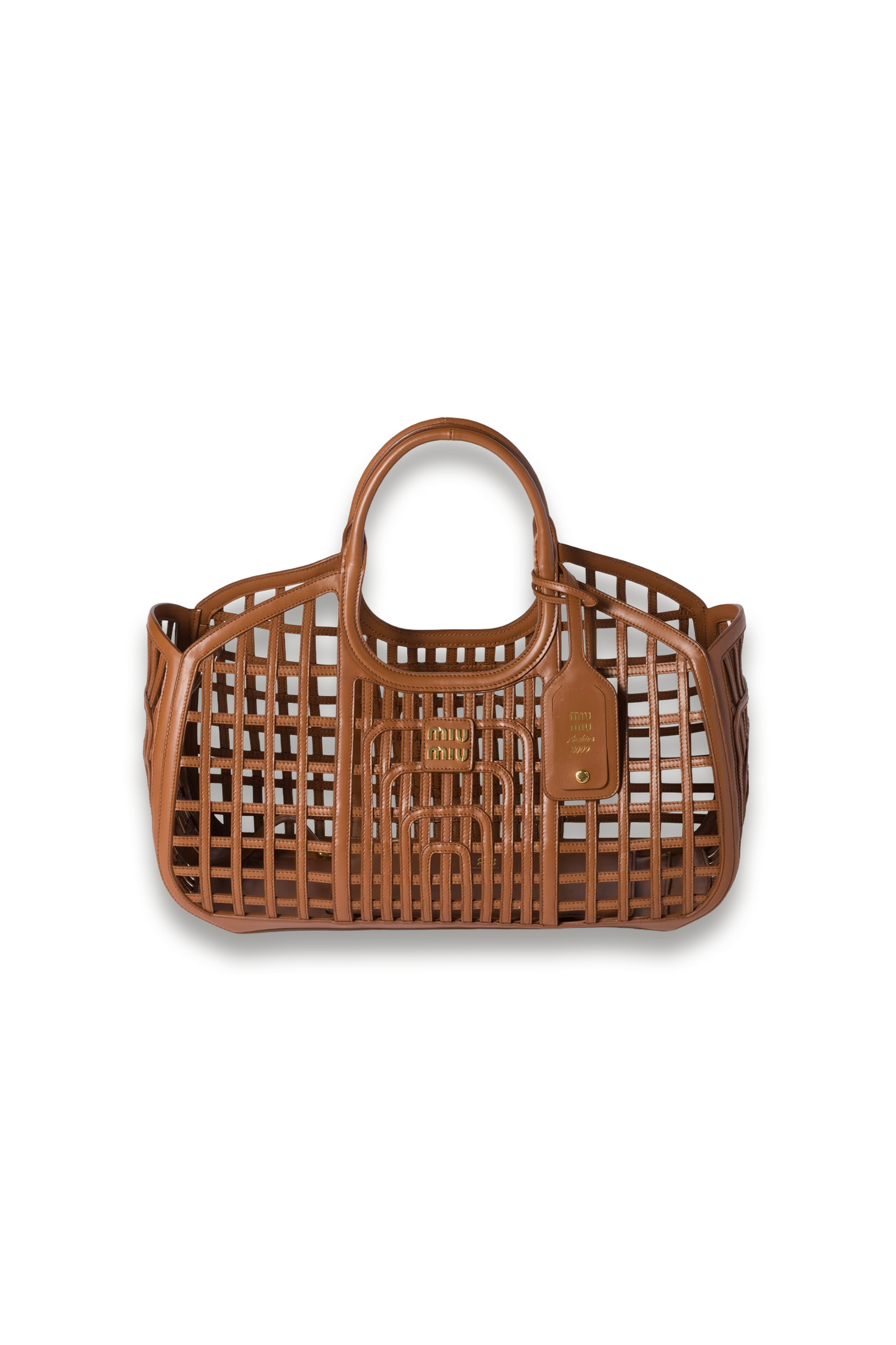 Leather Basket