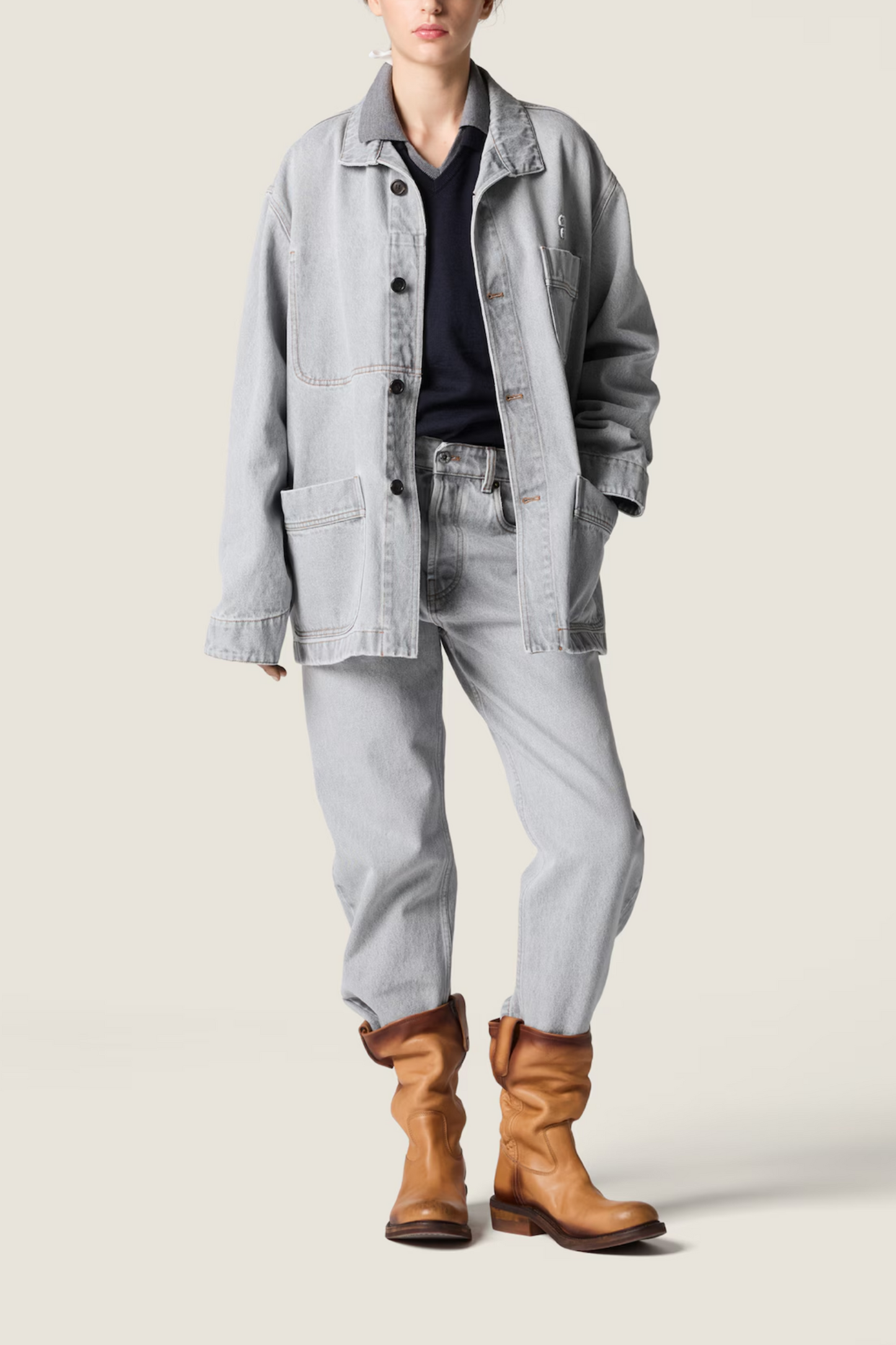 Five-pocket Denim Jeans