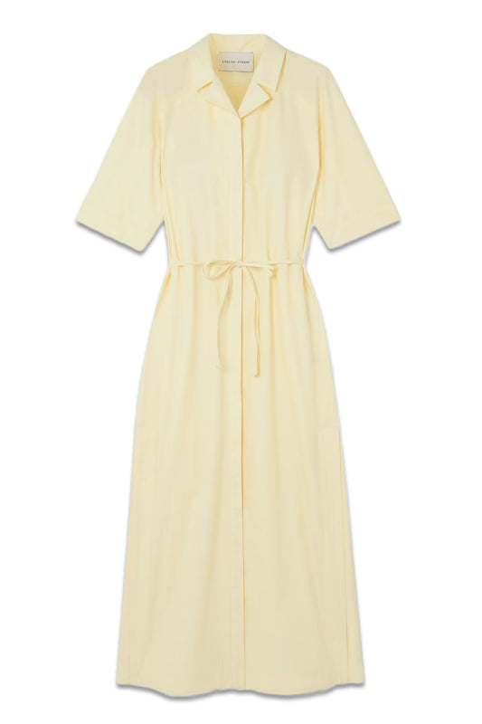 + NET SUSTAIN Moala Organic Cotton-poplin Shirt Dress Cream
