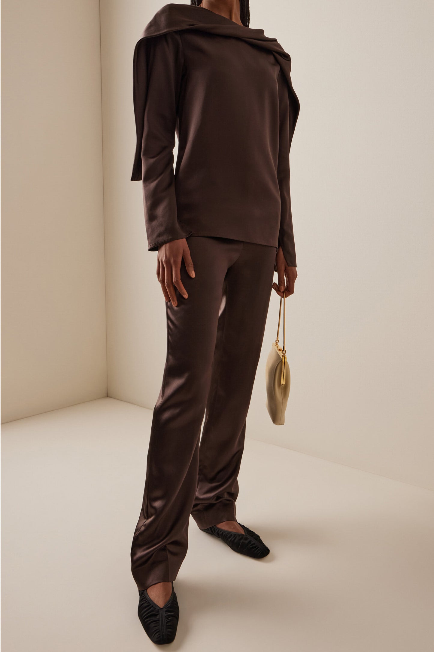 Beata Satin Trousers