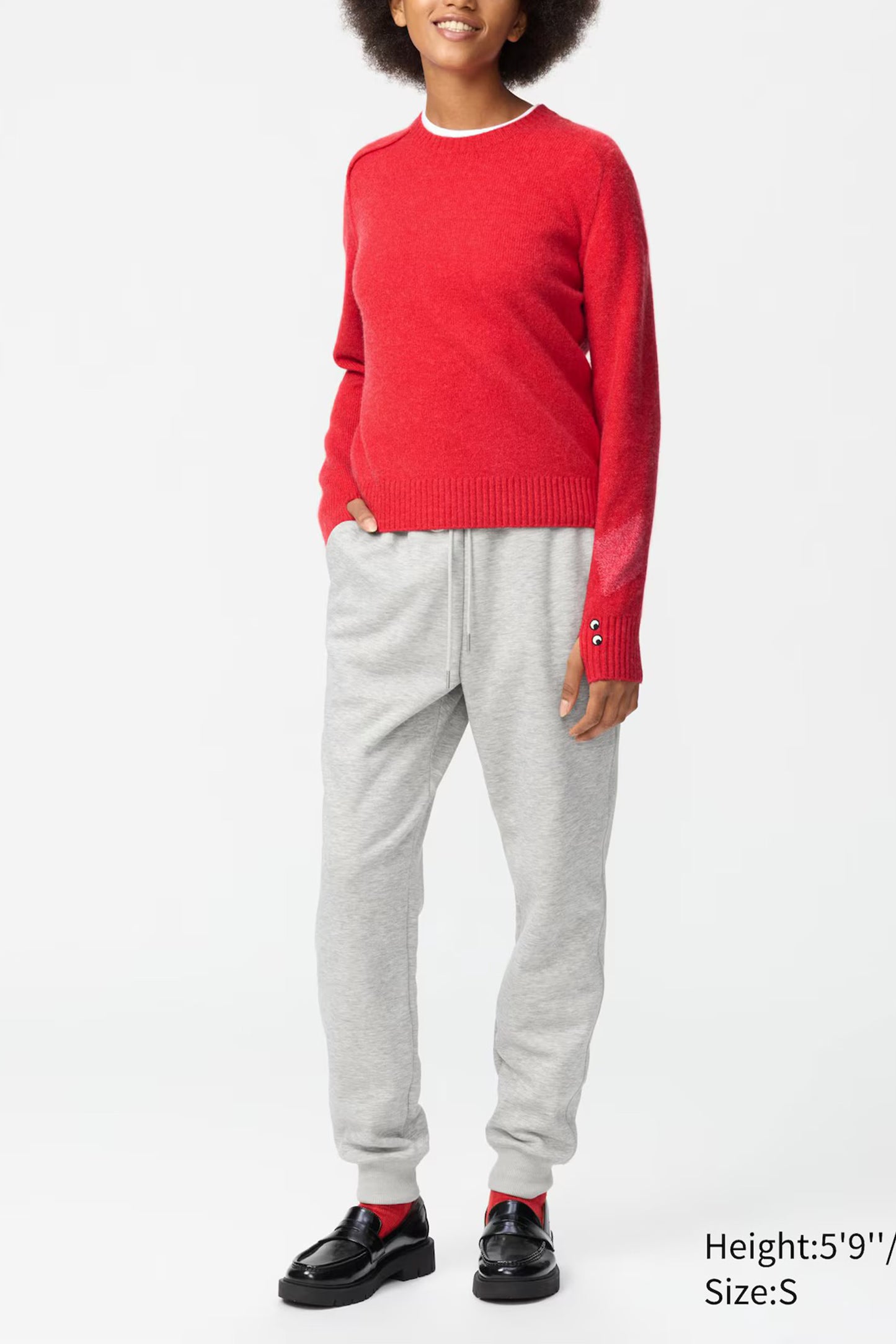 Cashmere Jumper, Red