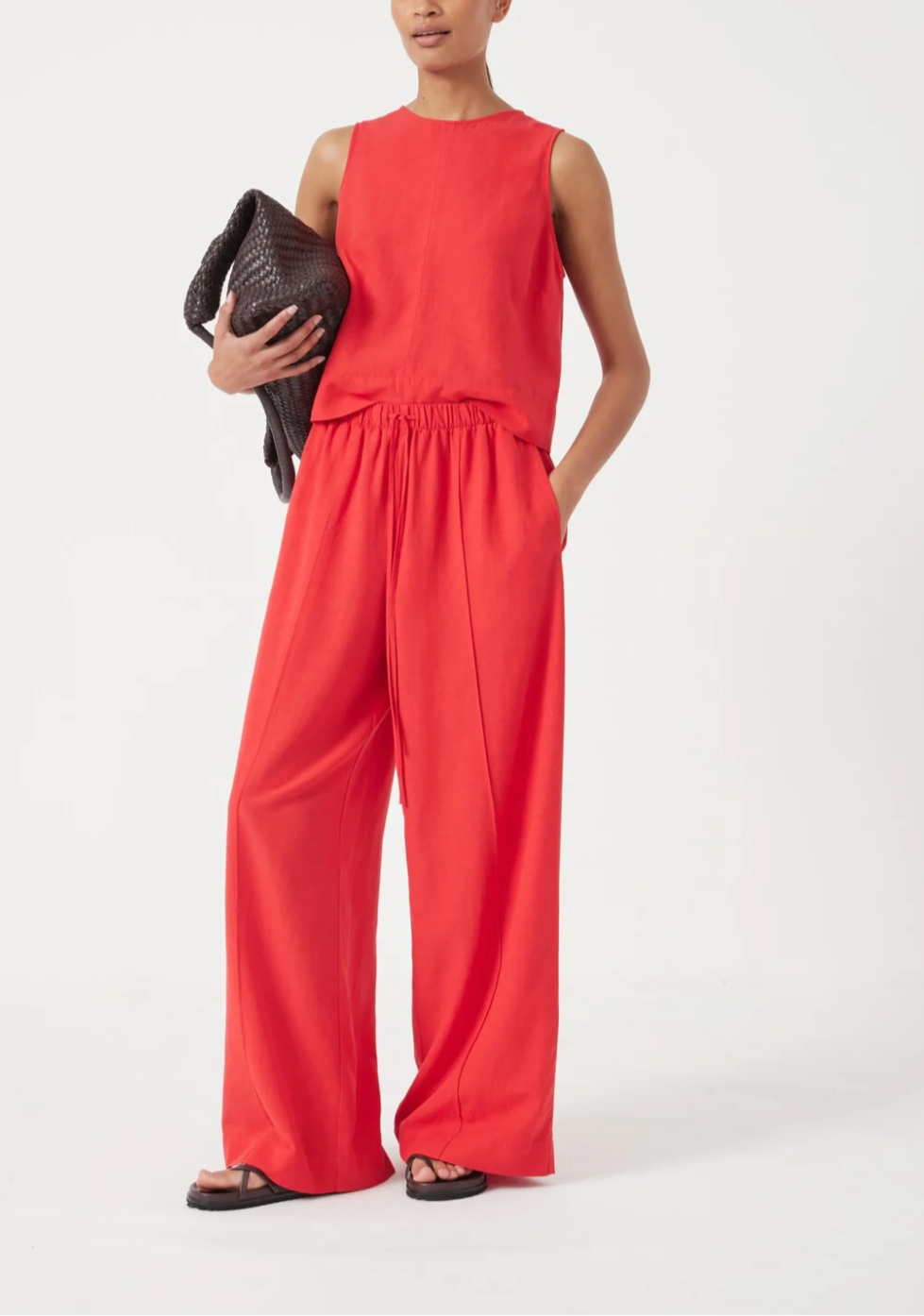 Petunia Linen Blend Trouser