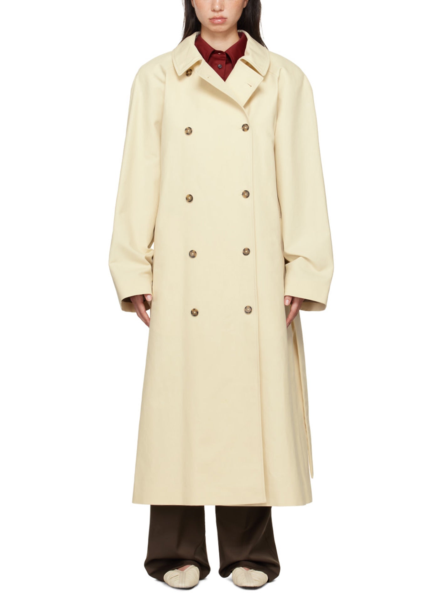 Kamina Cotton Gabardine Trench Coat