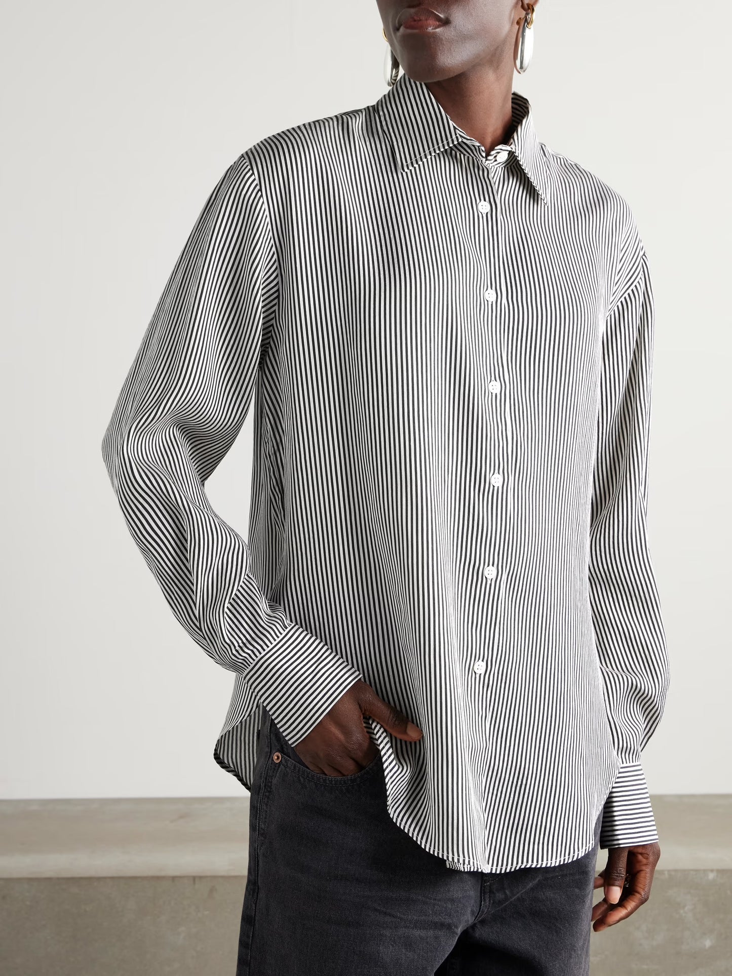 Lui Striped Woven Shirt
