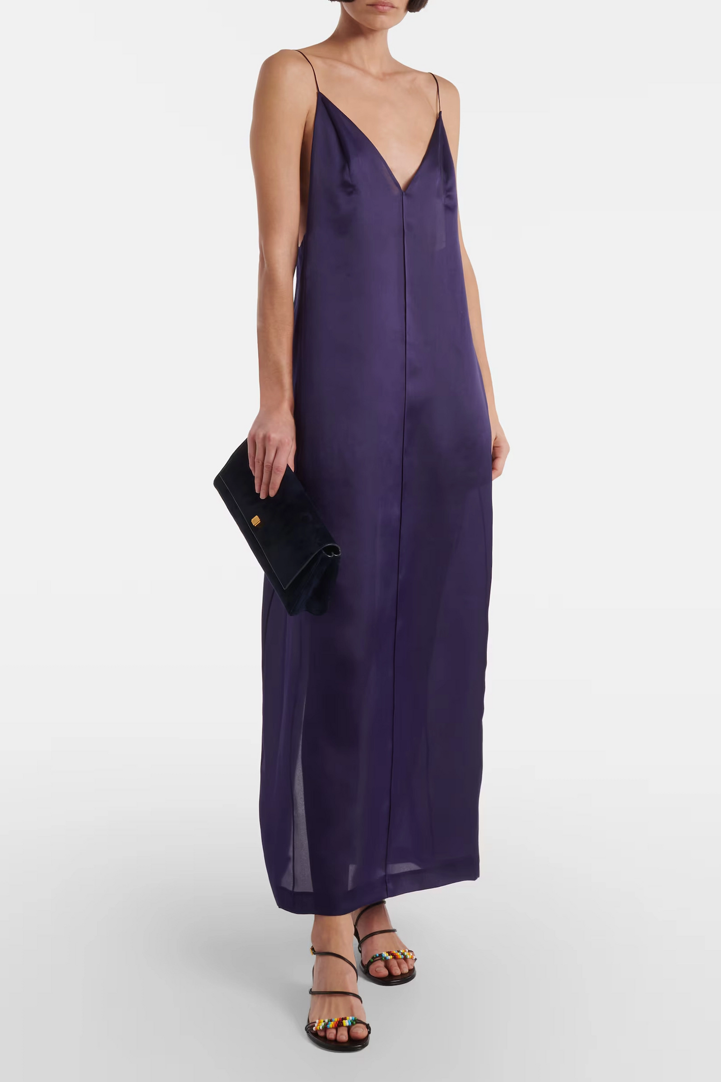 Tulula Silk Organza Slip Dress