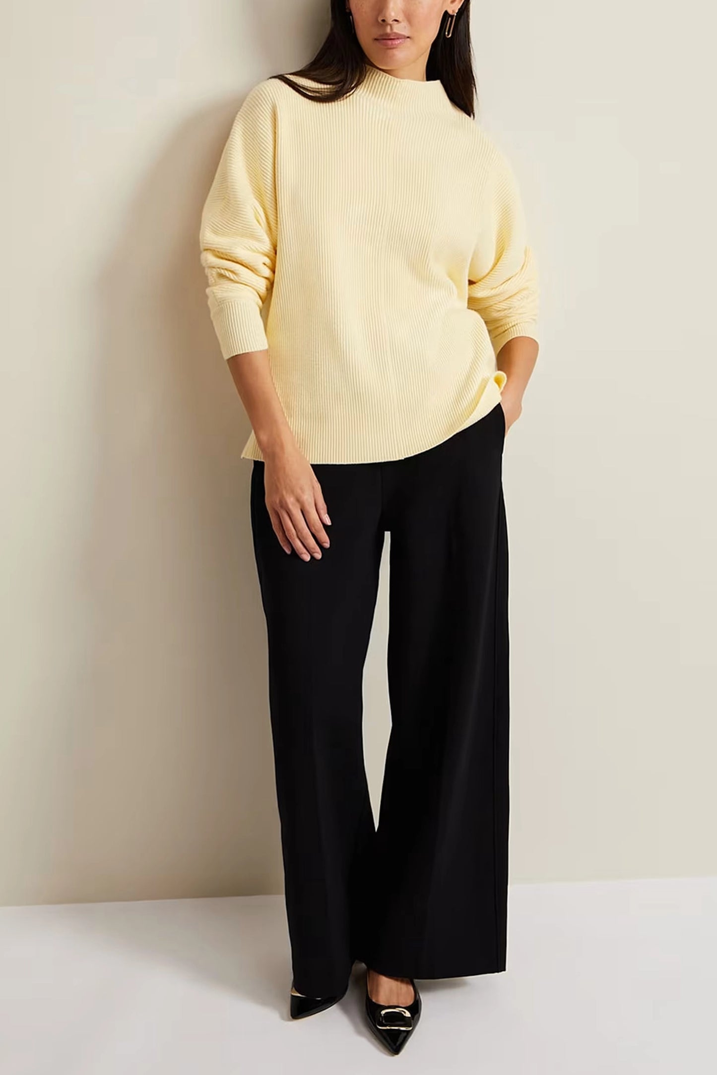Hannah Funnel Neck Jumper