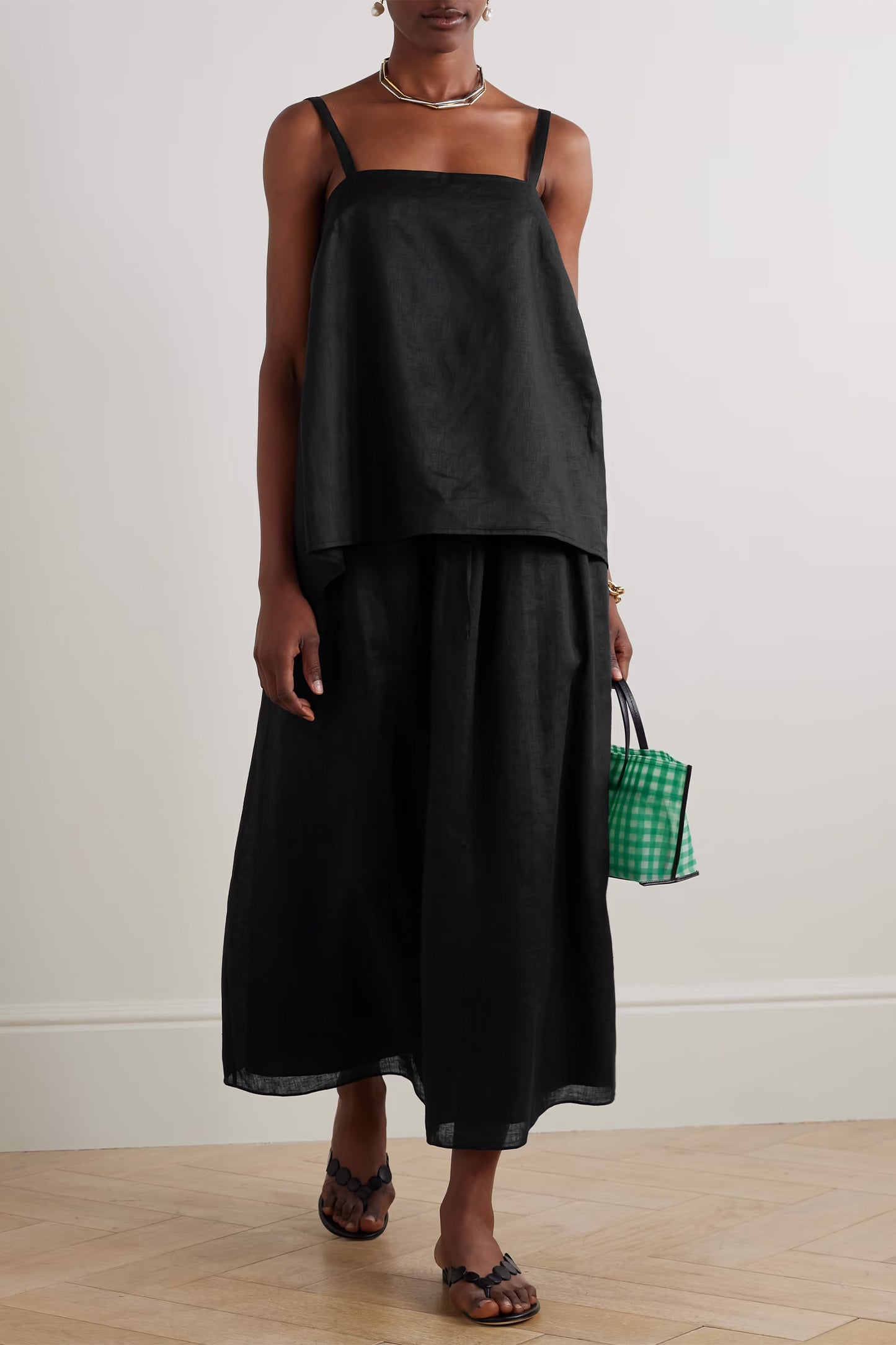 Ginny Linen Tank