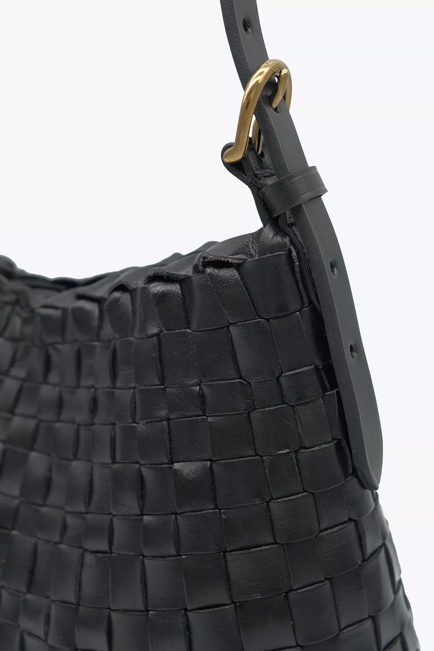 Hobo Salvage Woven Leather Bag