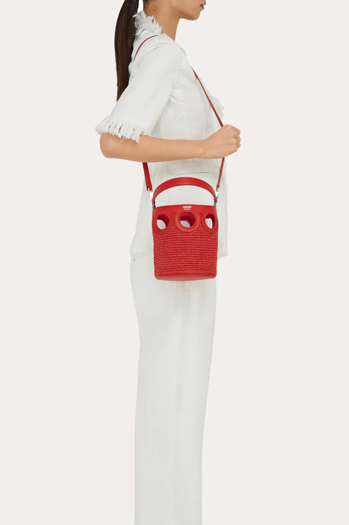 Gancini Mini Bucket Bag