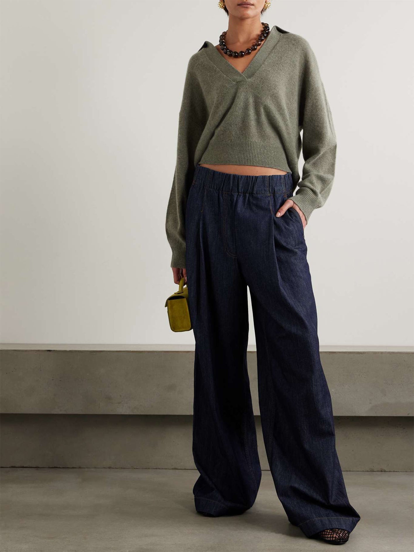 Jacksob Brushed Organic Cashmere Sweater