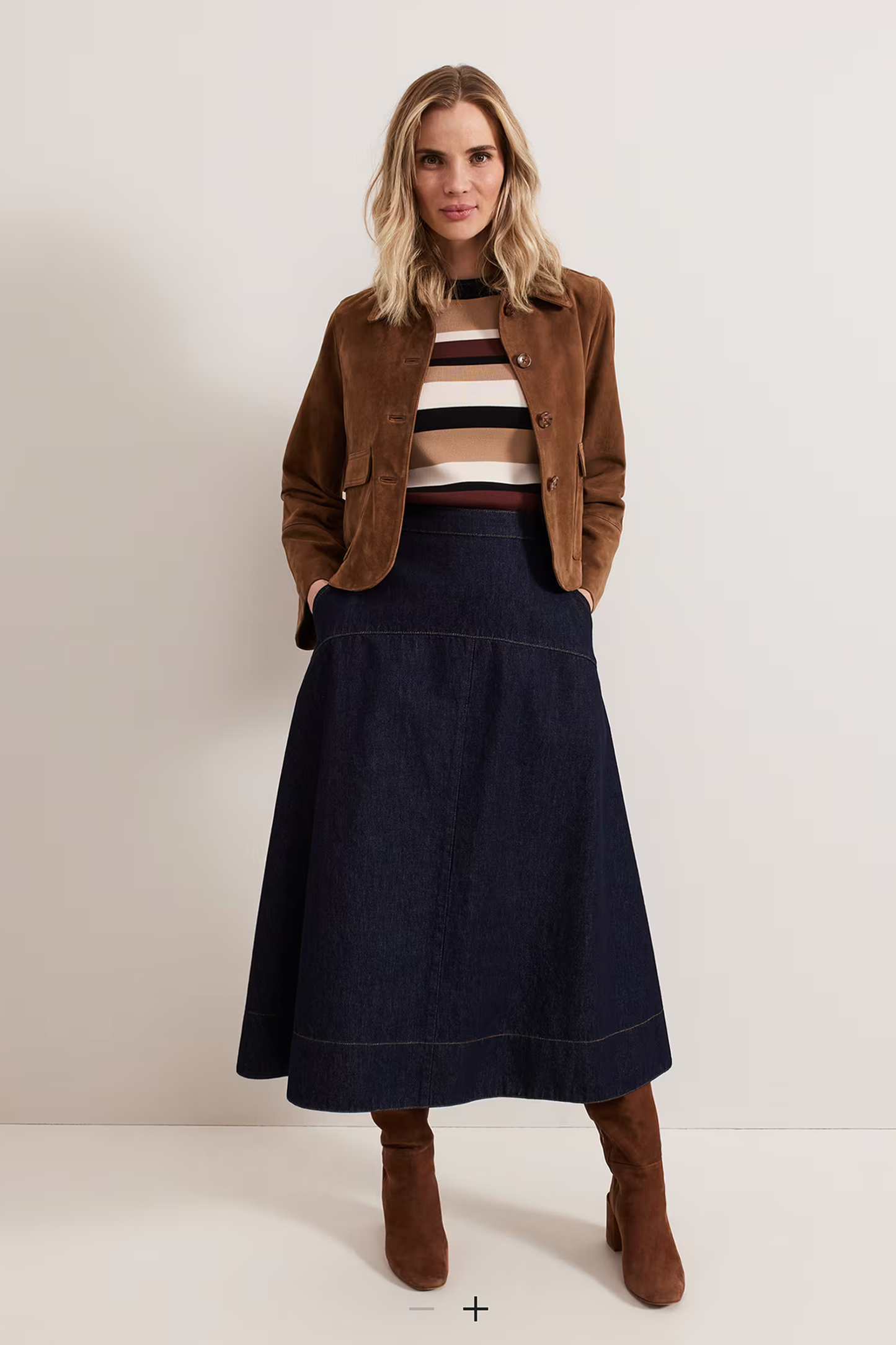Mavis Denim Skirt