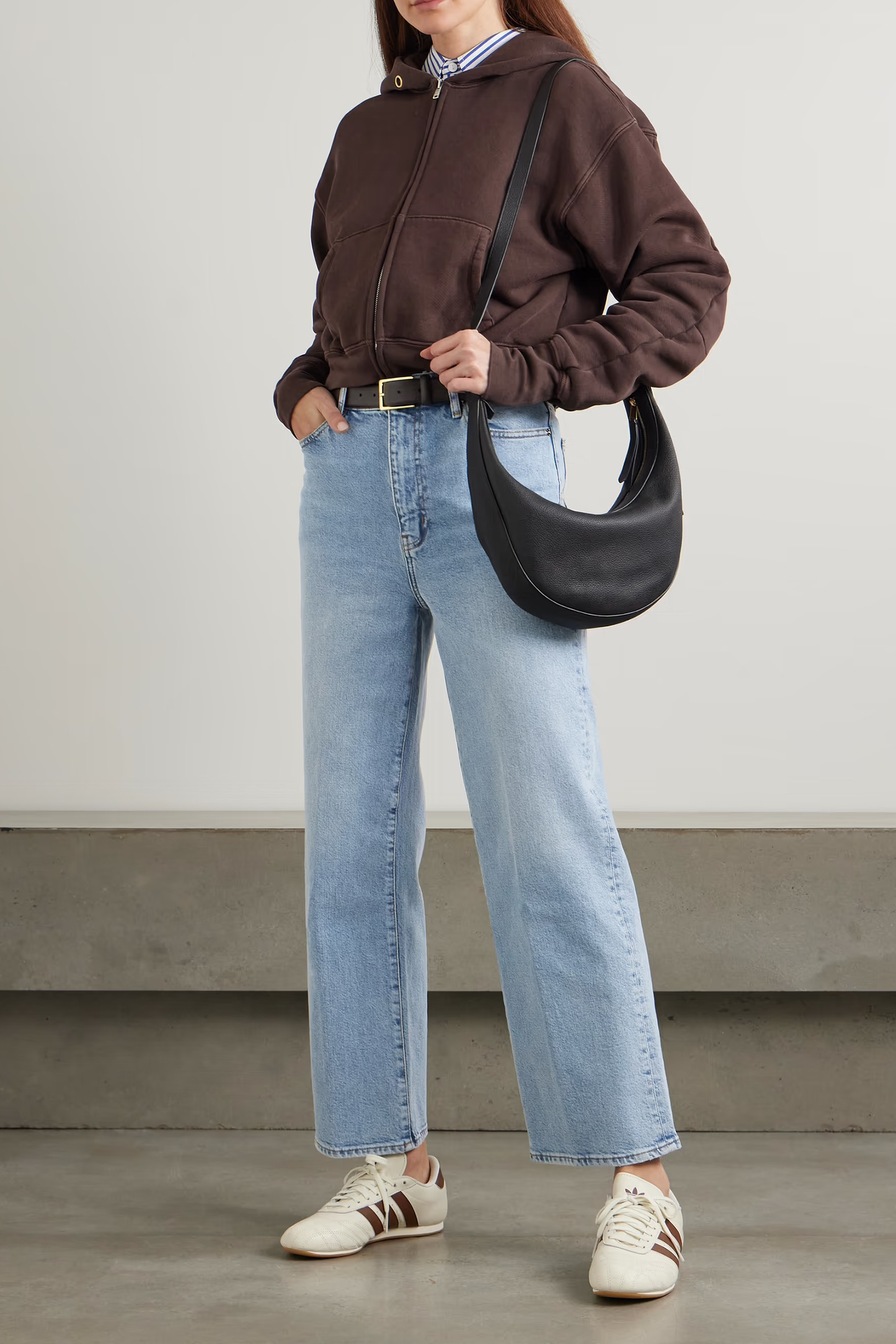 The Wide High-Rise Wide-Leg Jeans