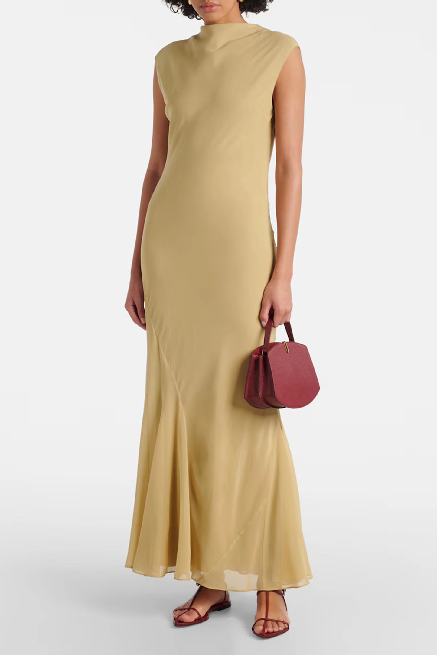 Erin Silk Chiffon Maxi Dress