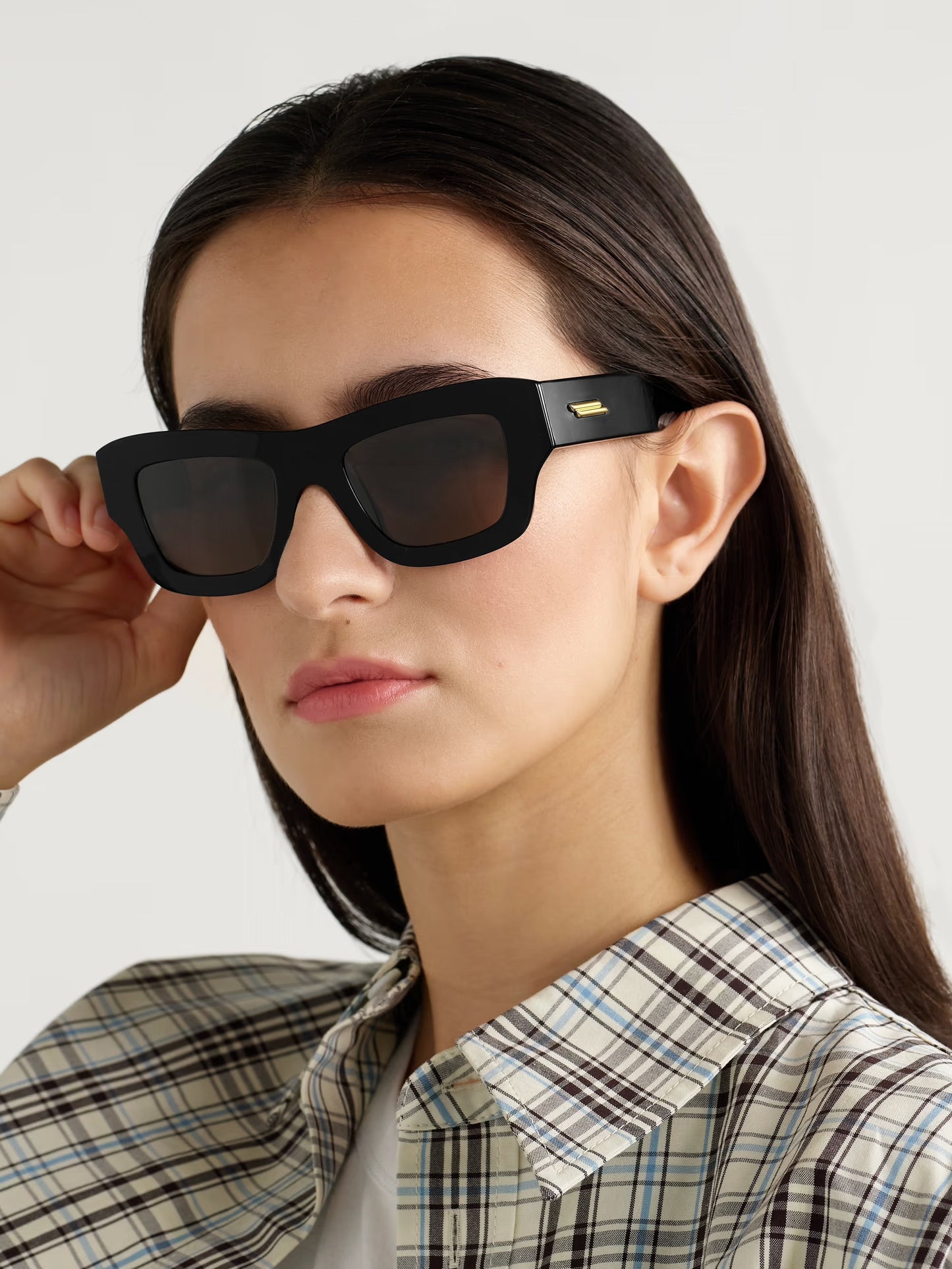 Square-Frame Acetate Sunglasses