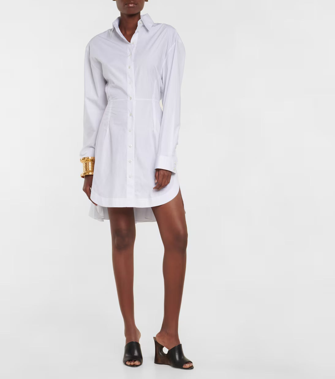 Cotton Shirt Dress