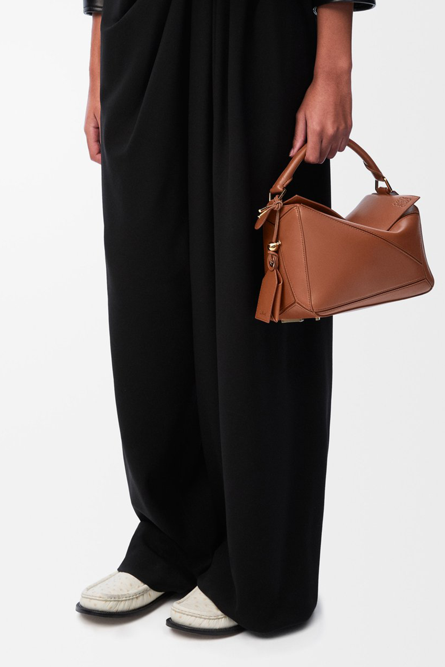 Small Featherlight Puzzle Bag in Nappa Lambskin