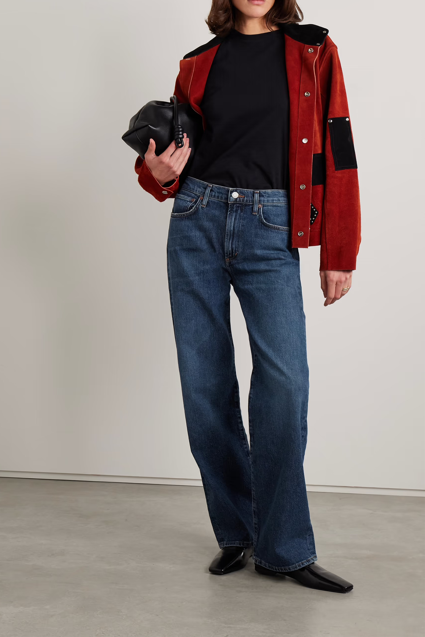 Harper Mid-rise Wide-leg Jeans