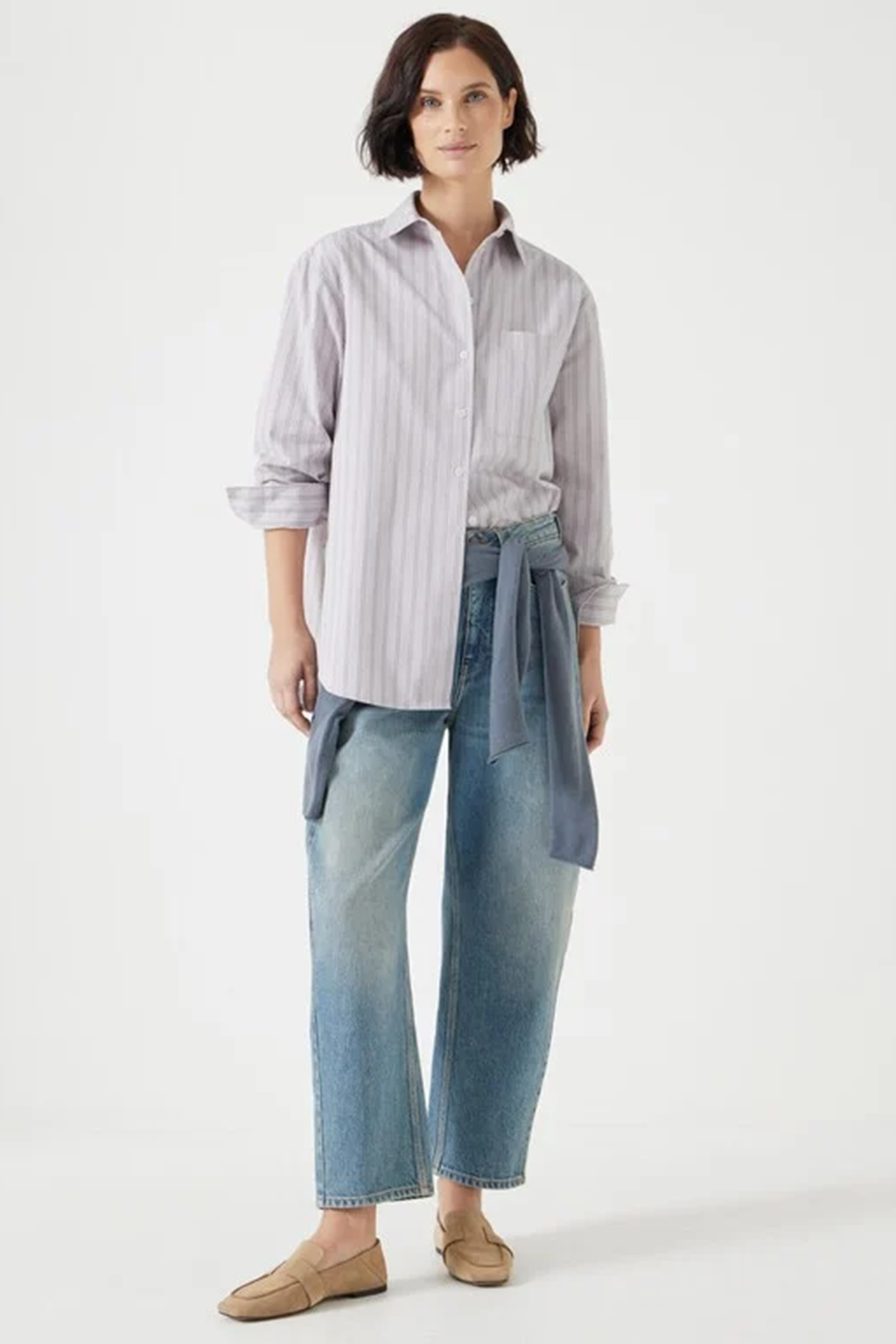 Lilian Oversized Stripe Shirt
