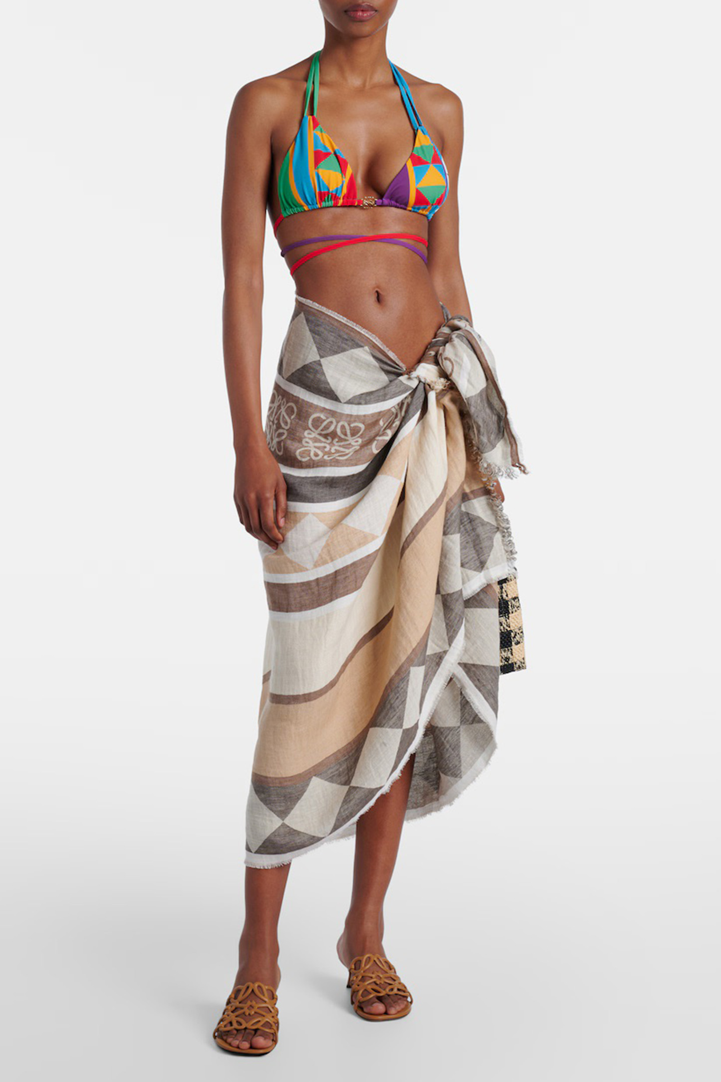 Paula's Ibiza Anagram Beach Cover-Up