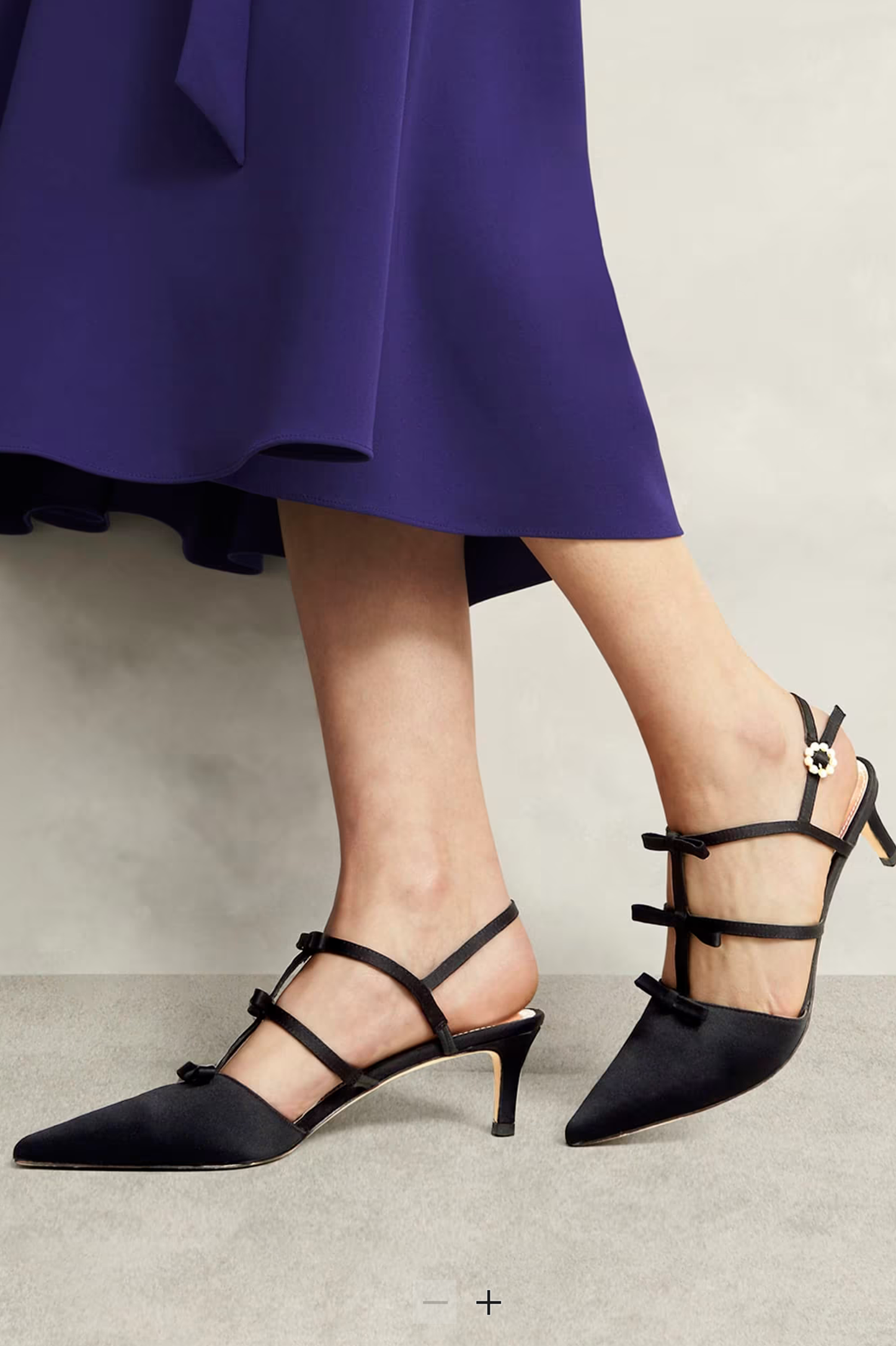 Gosford Satin Heels