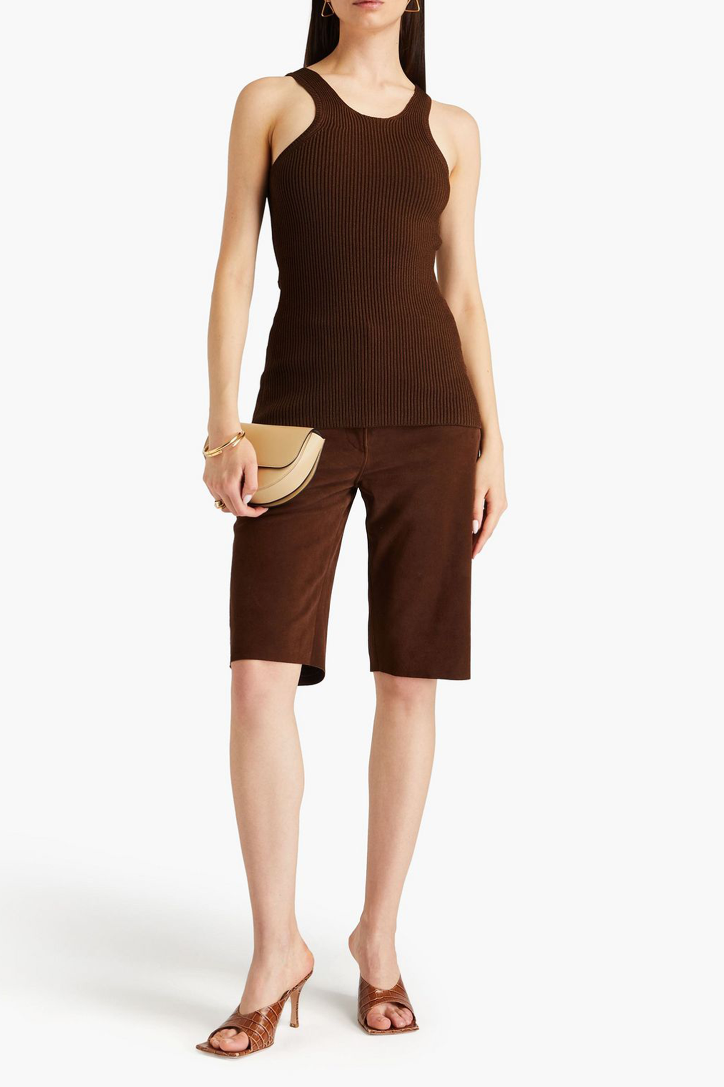 Ribbed-Knit Tank