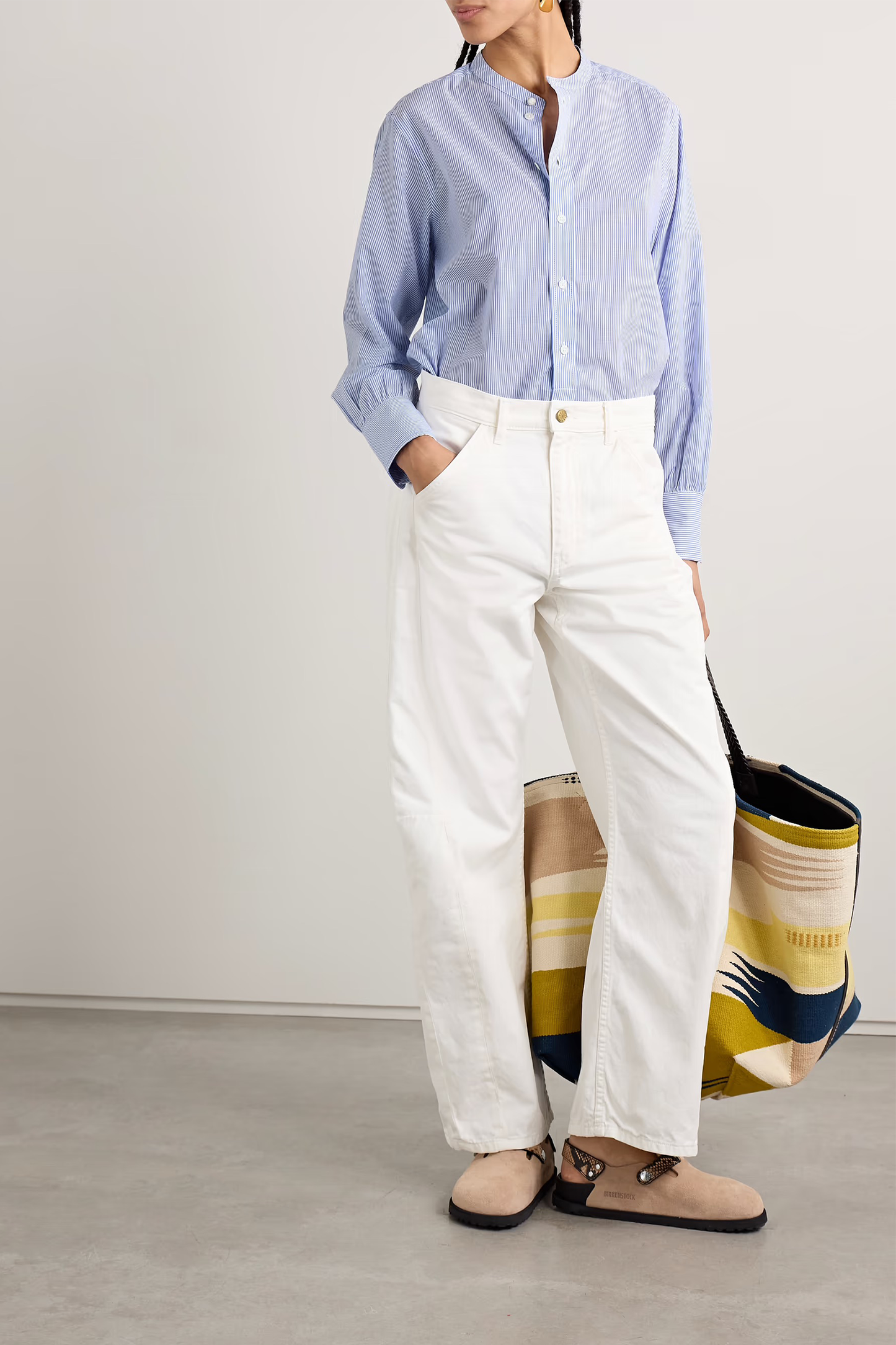 Marta Striped Cotton Shirt