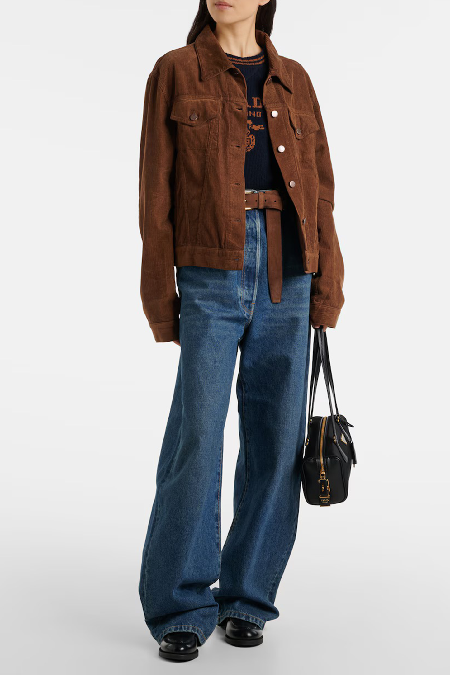 High-Rise Wide-Leg Jeans