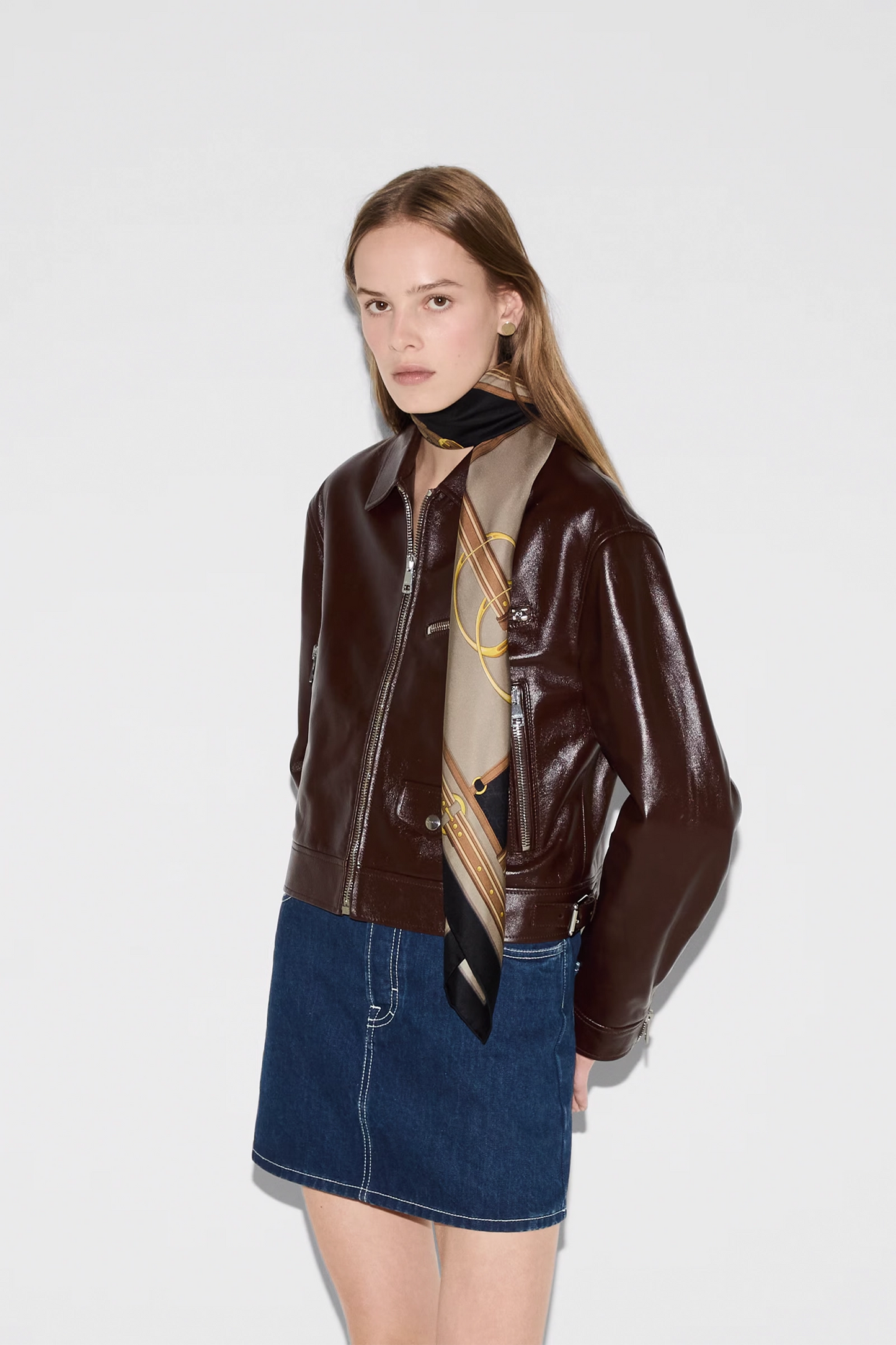 Printed Silk Carré