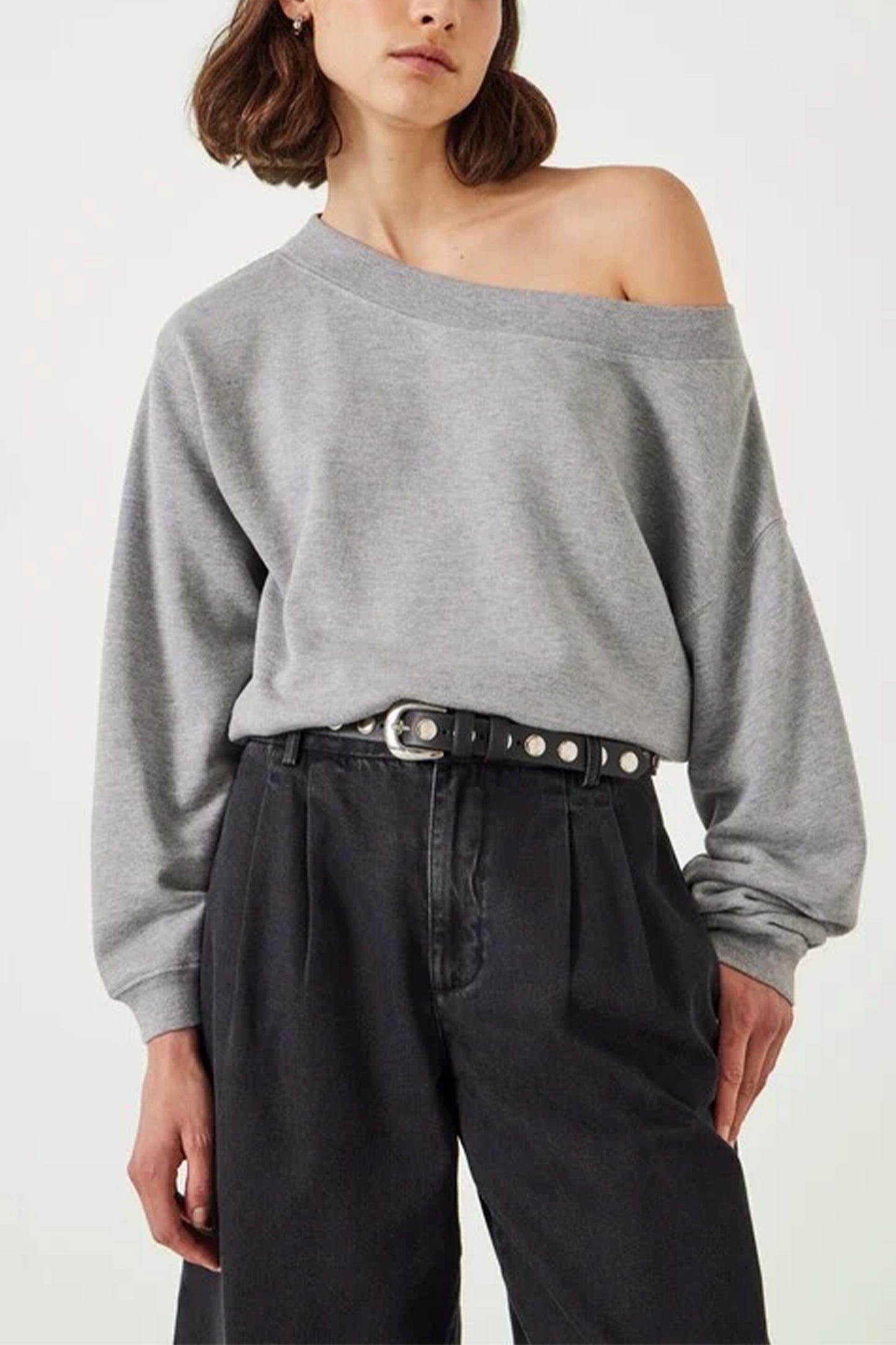 Seren Studded Leather Belt