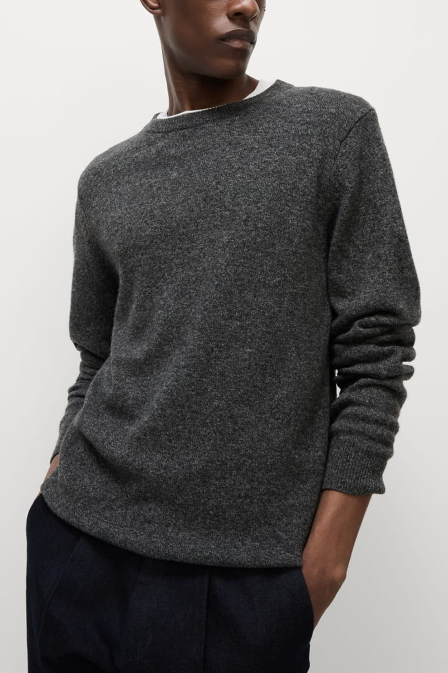 Pure Extra Fine Lambswool Crew Neck Jumper
