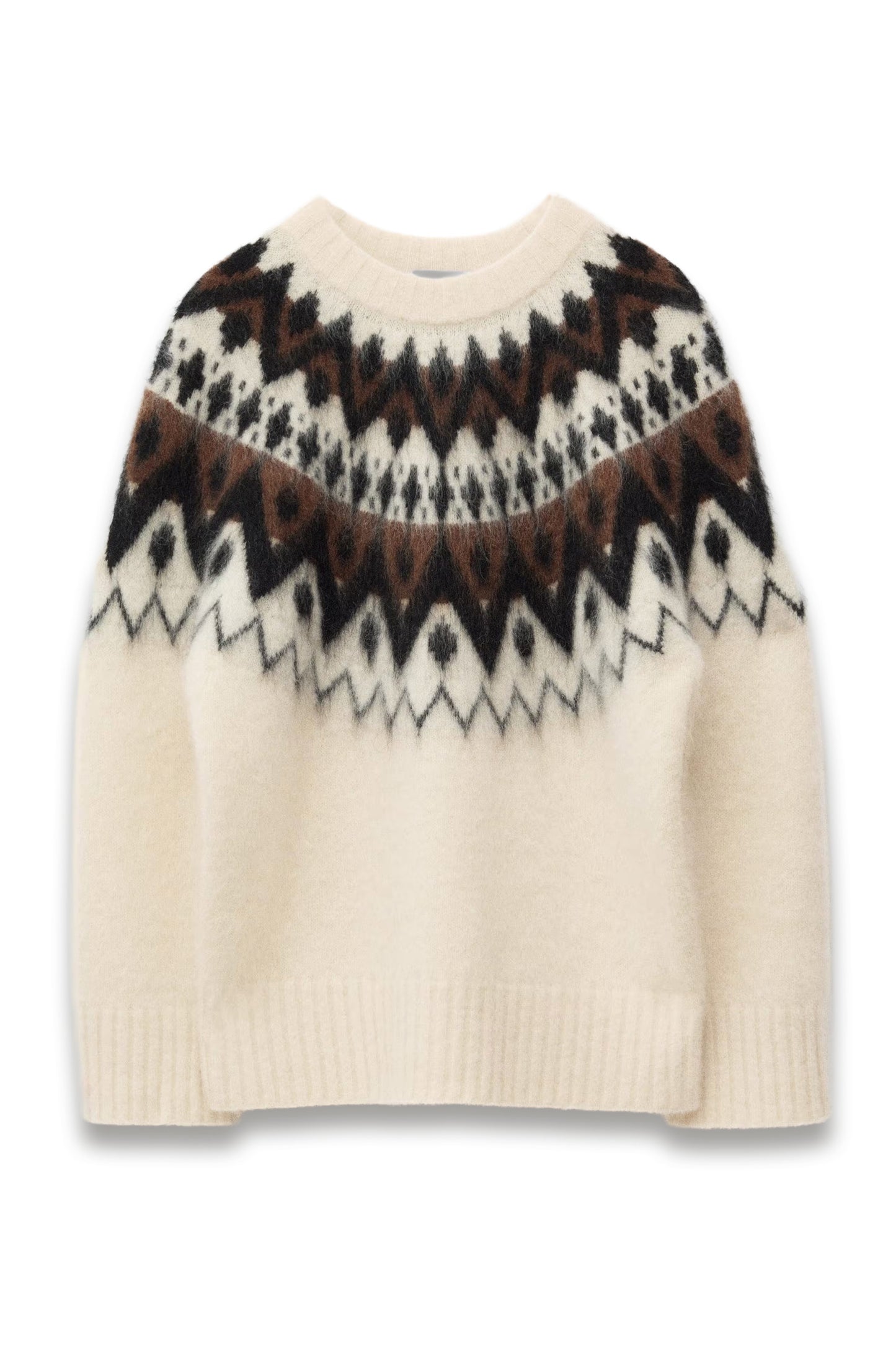 Oversized Mohair-blend Jumper