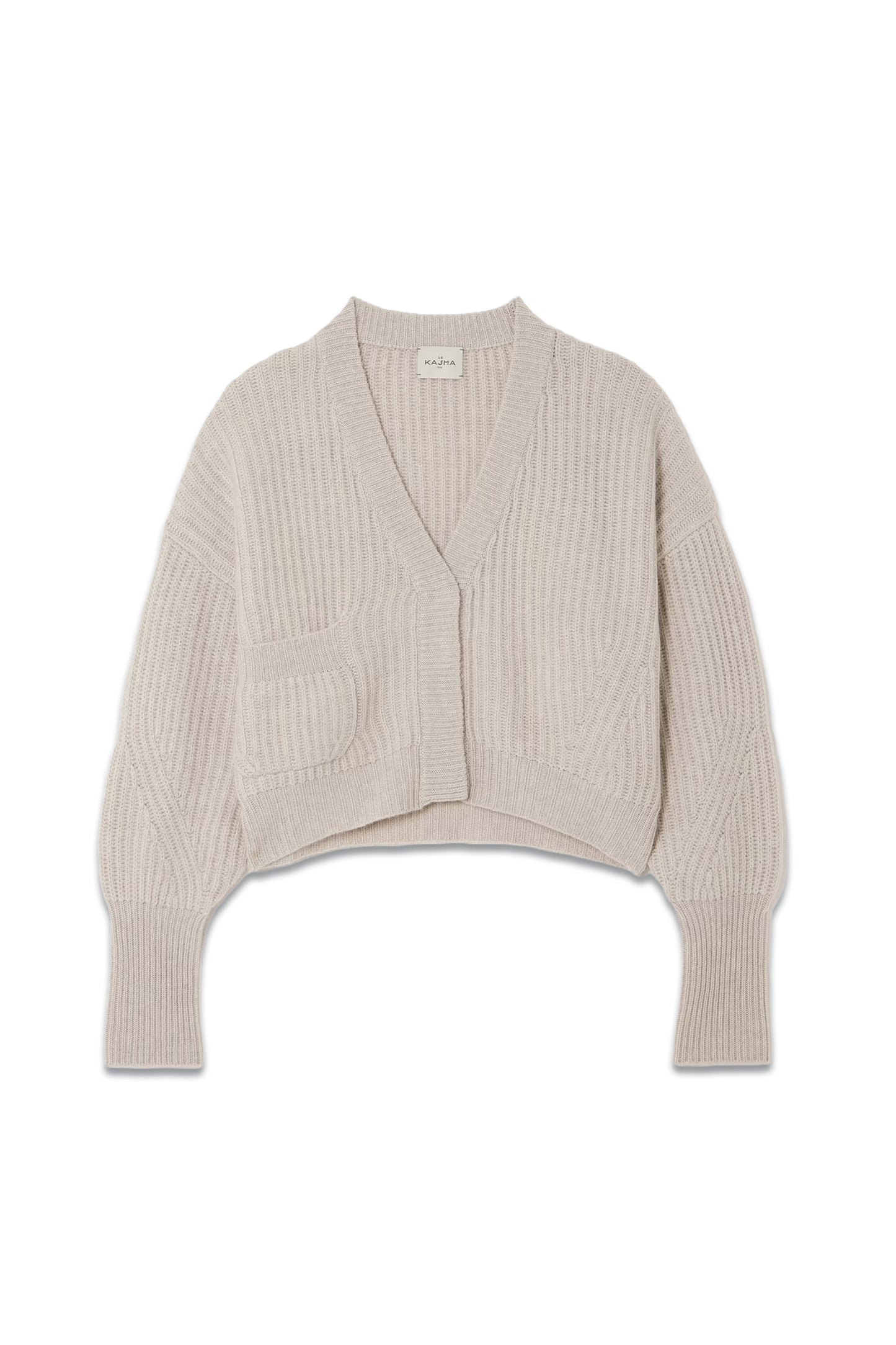 Monaco Ribbed Organic Cashmere Cardigan