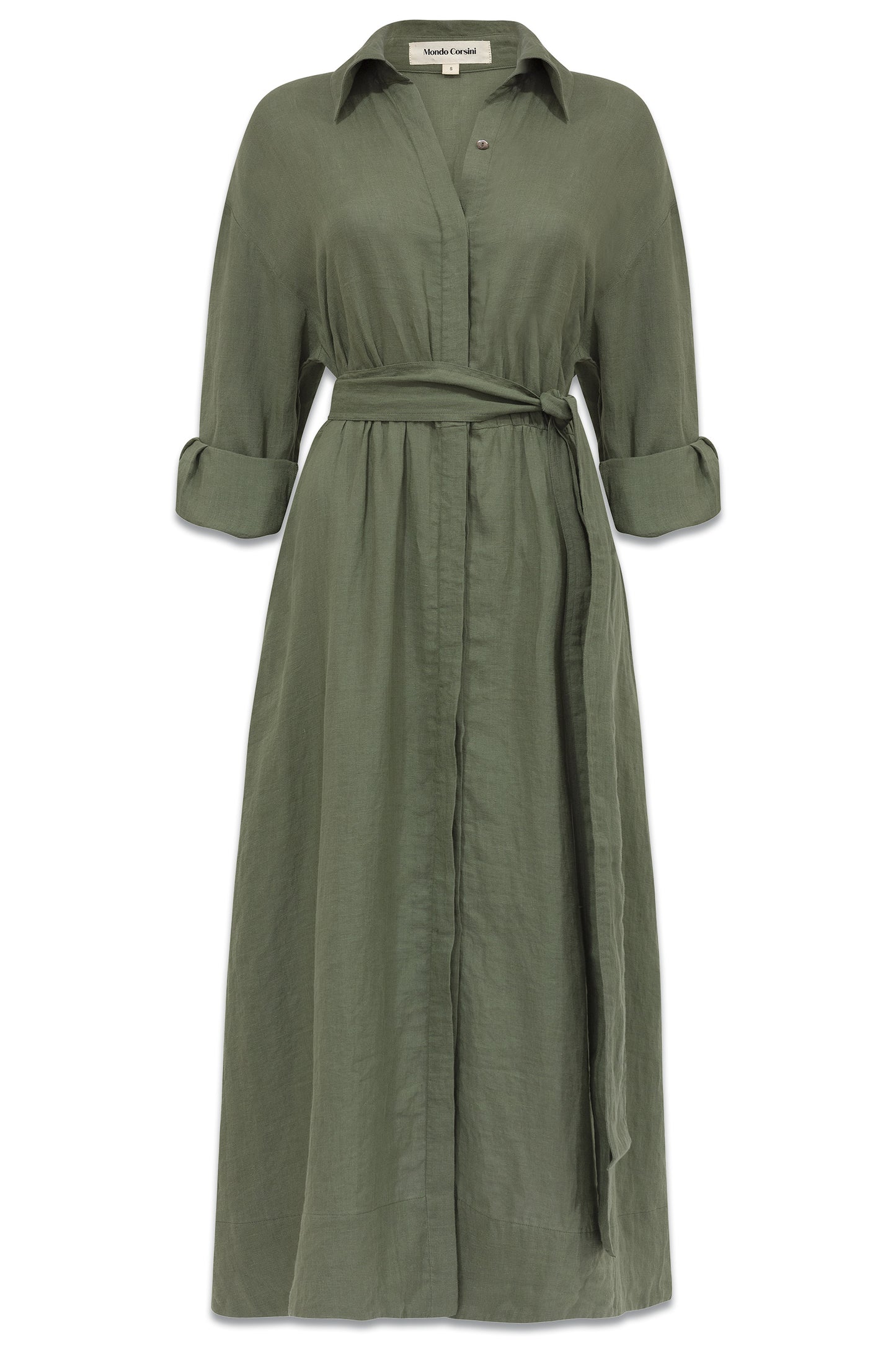 Ira Shirt Dress With Button Opening