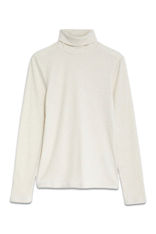 Cotton Blend Ribbed Top