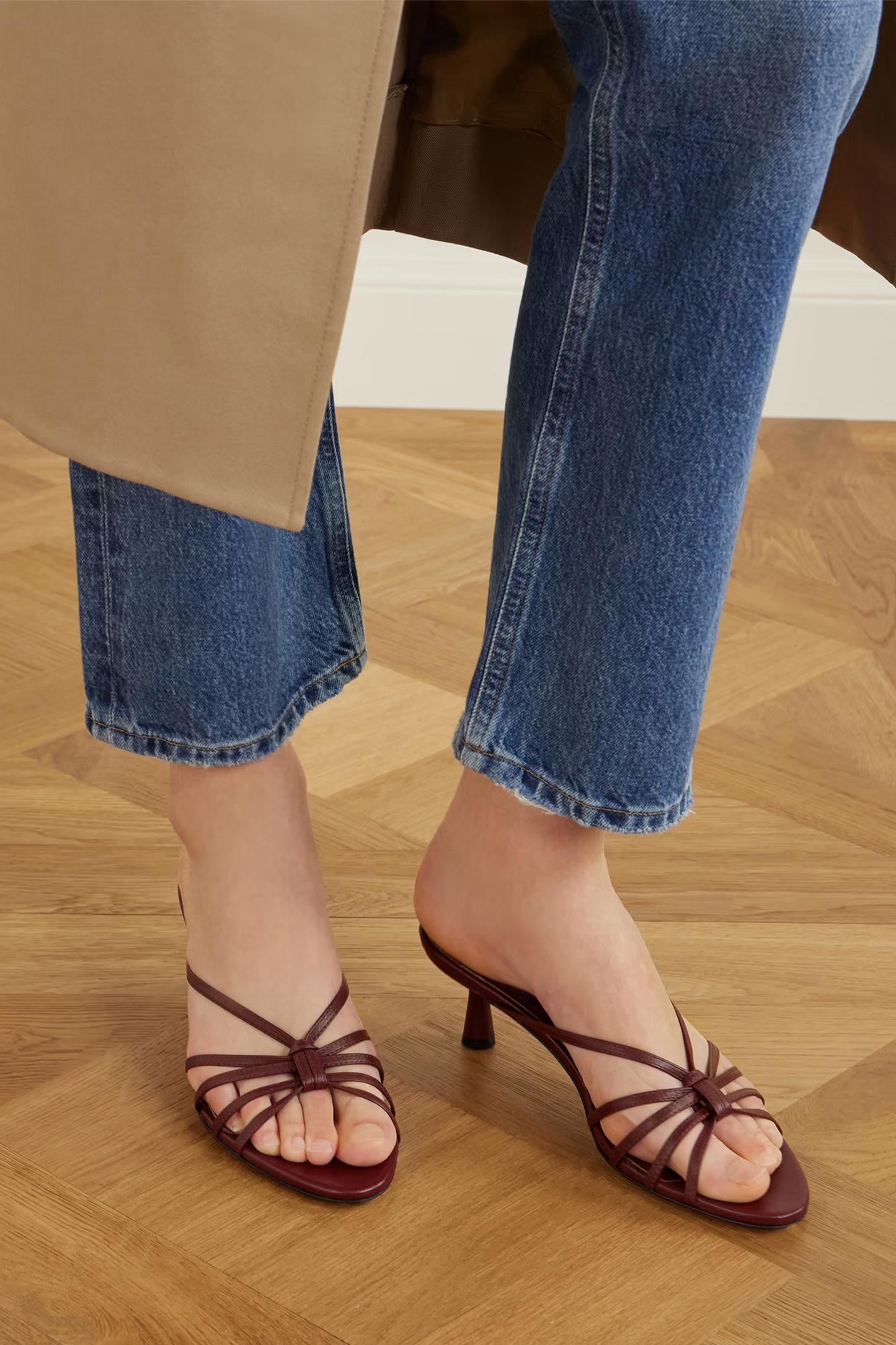 Abby Leather Mules
