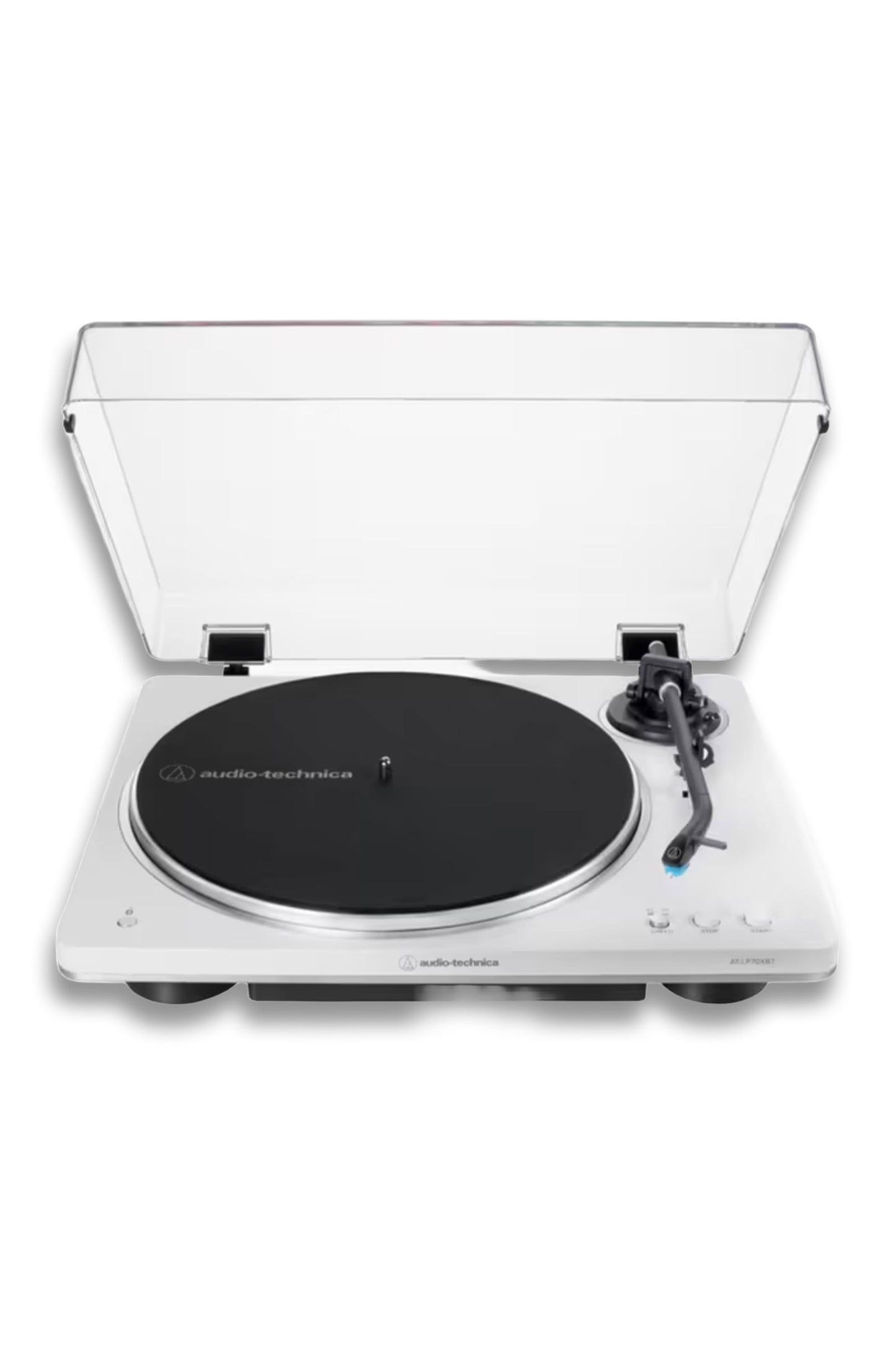 AT-LP70XBTWS Bluetooth Turntable, White Silver