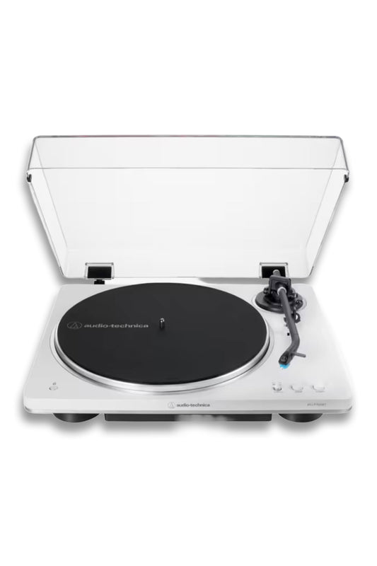 AT-LP70XBTWS Bluetooth Turntable, White Silver