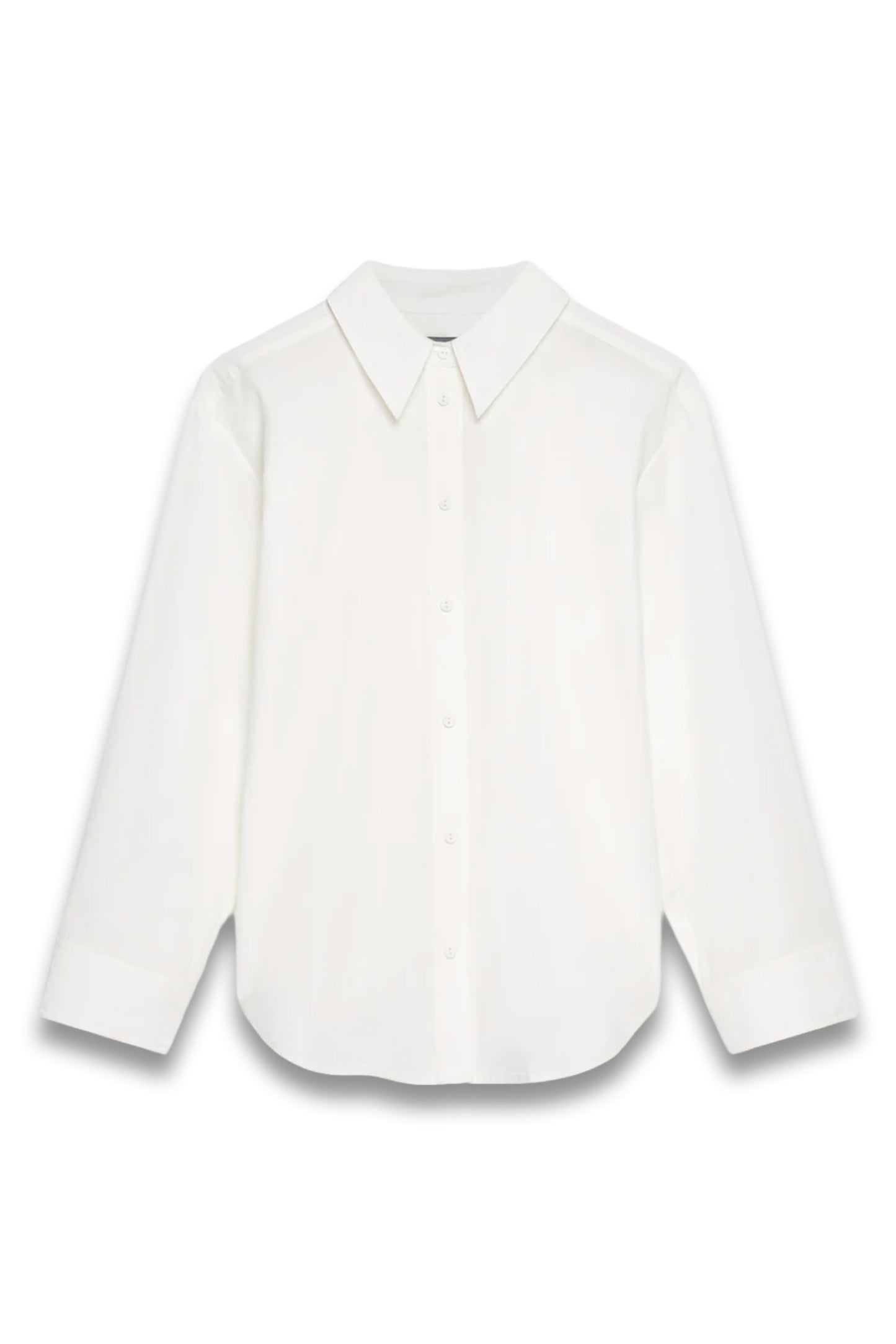 White Oversized Tailored Shirt