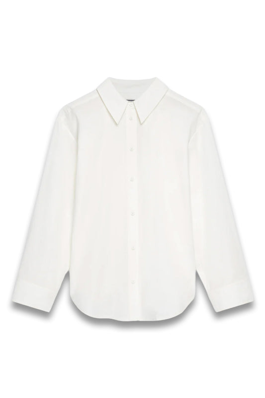 White Oversized Tailored Shirt