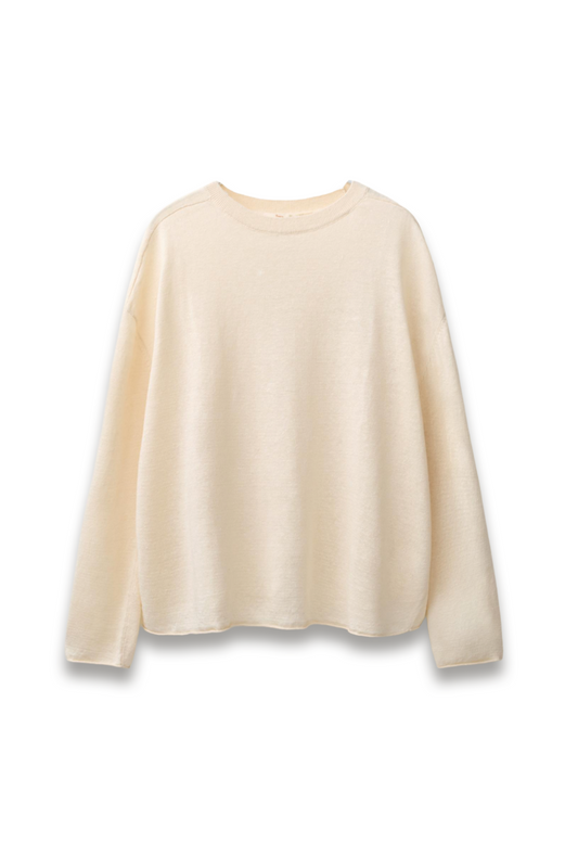 100% Linen Knit Jumper
