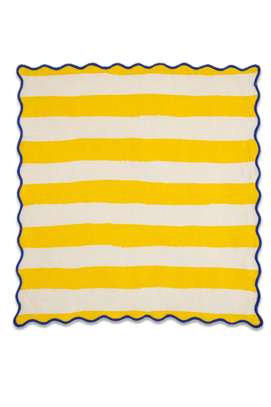 Yellow Heal's + LF Markey Stripe Napkin