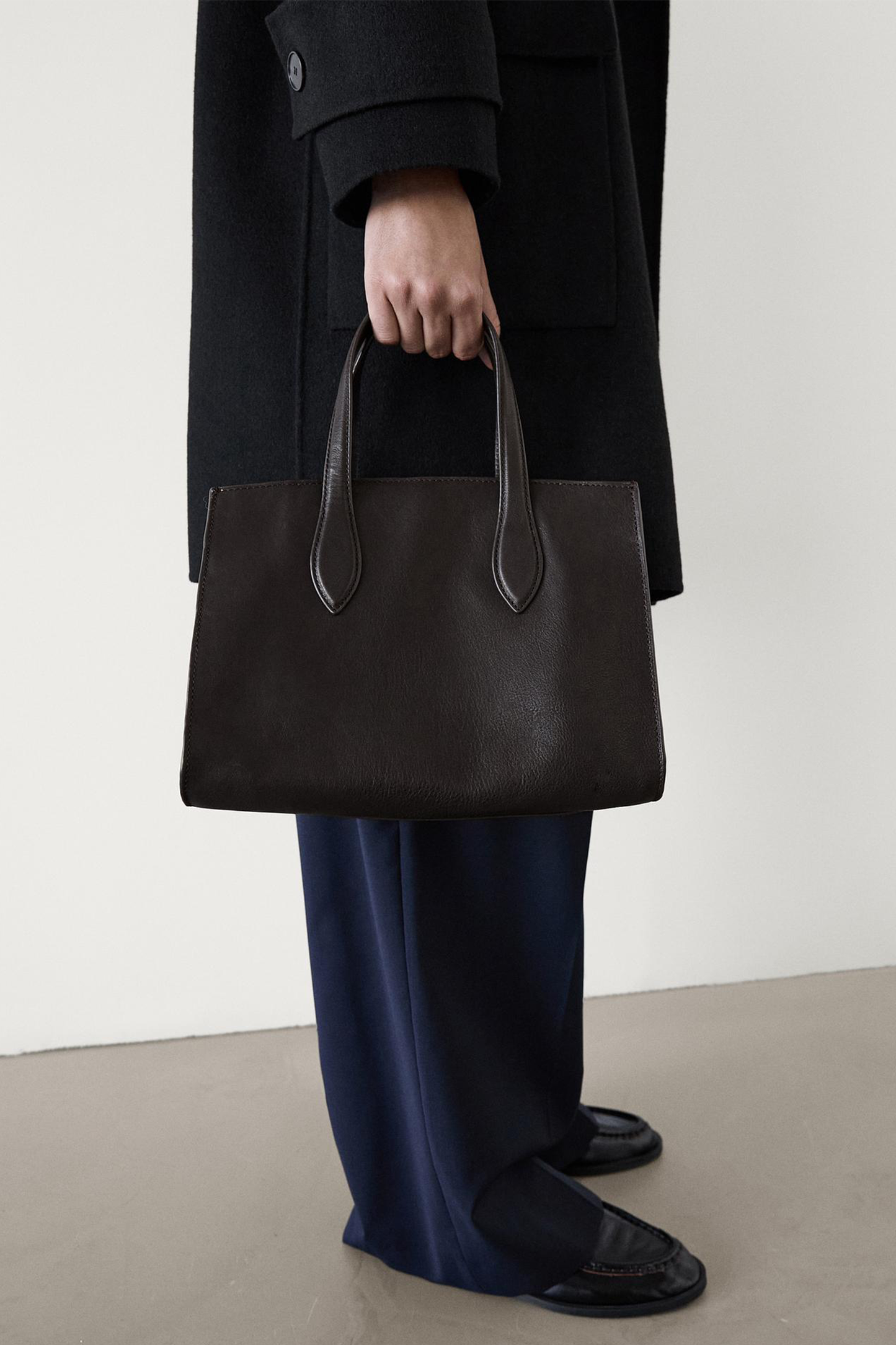 Nappa Leather Tote Bag
