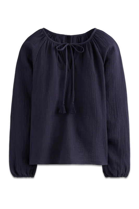 Serena Double Cloth Blouse