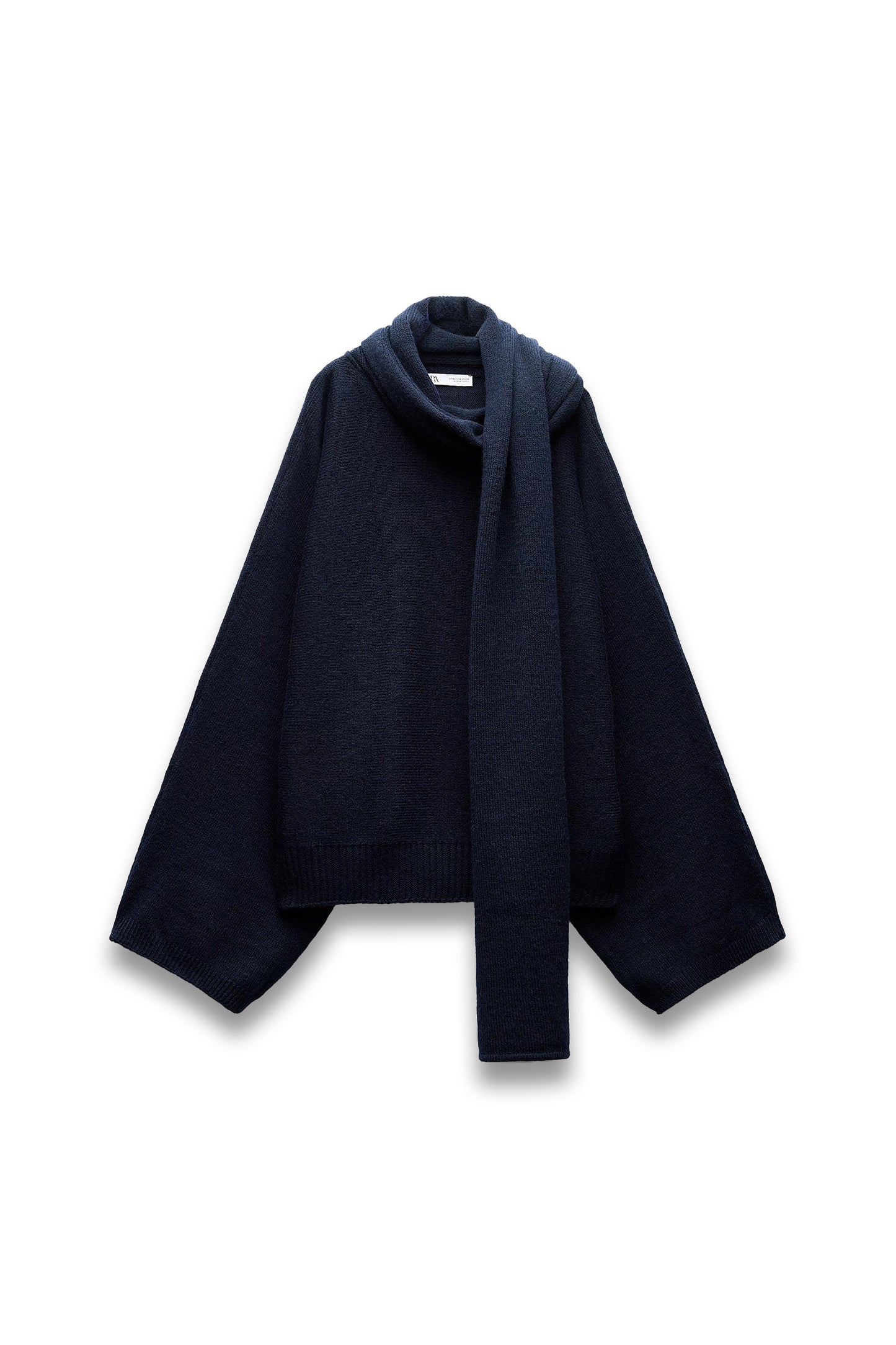 Wool Scarf Sweater