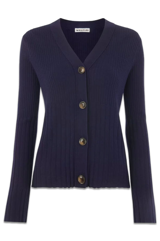Ribbed Cardigan