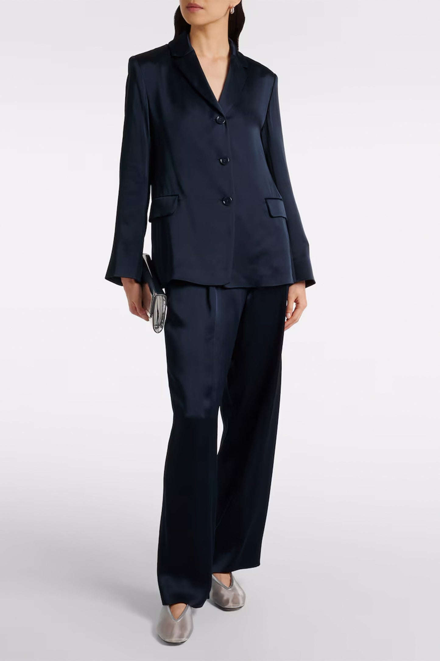 S Max Mara Guido satin blazer