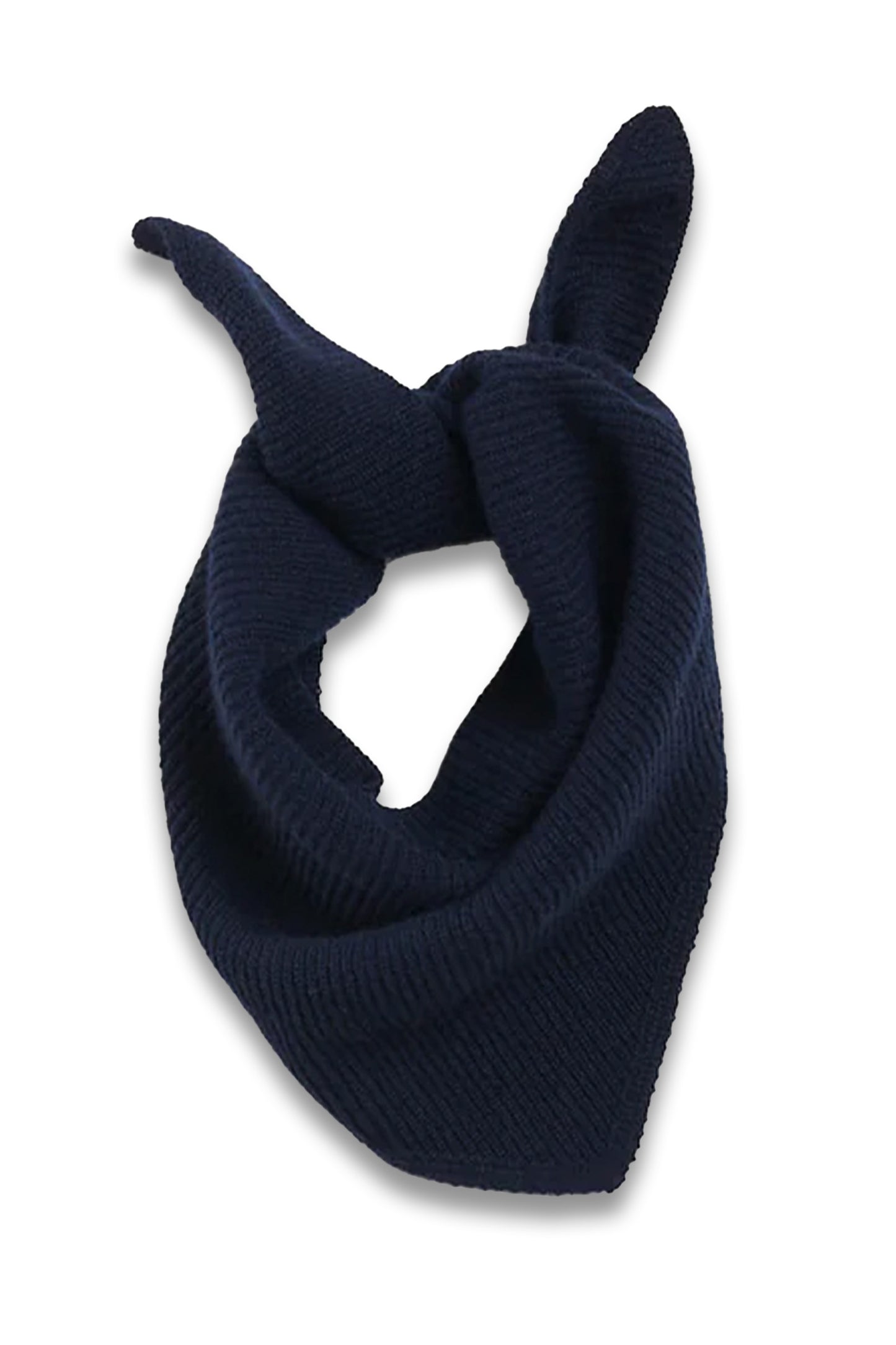 Navy Fionn Cashmere Foulard