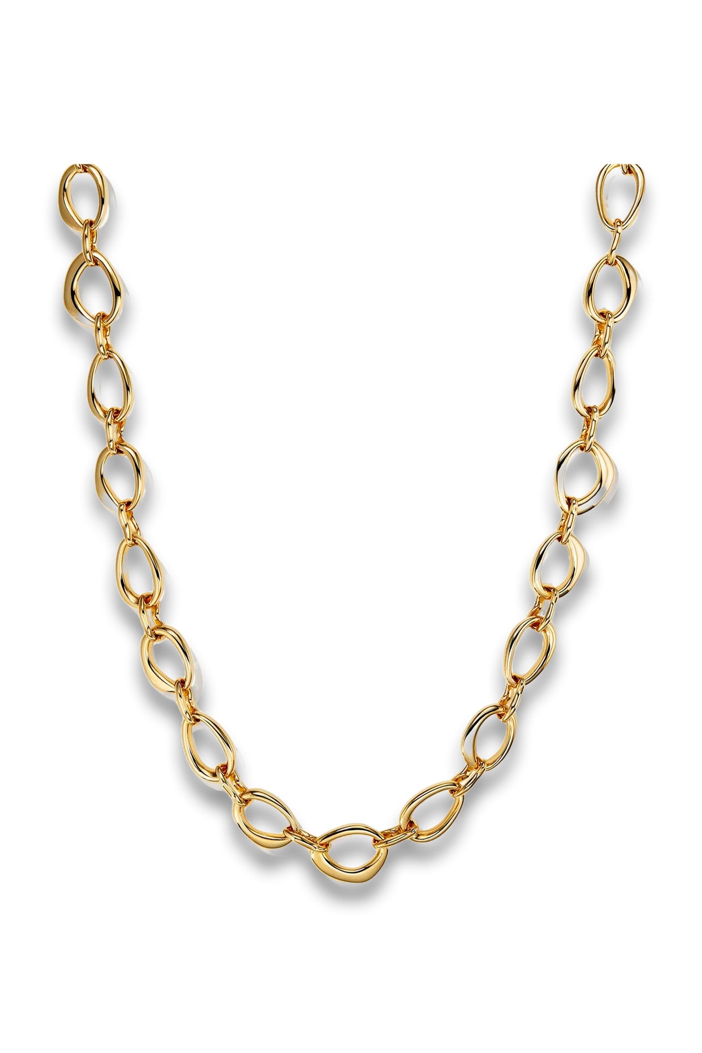 Organic Dôme Ripple Chain Necklace